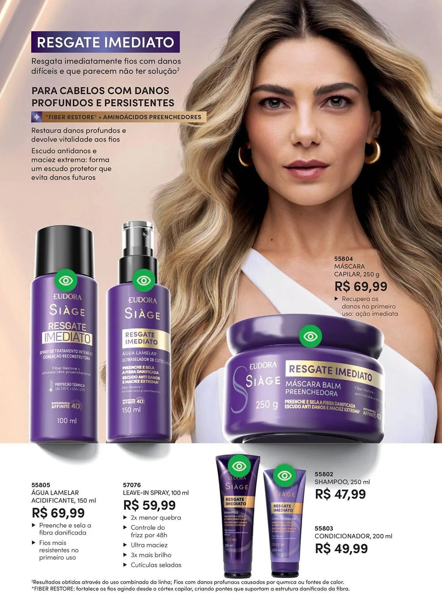 Encarte de Catálogo Eudora 1 de abril até 1 de maio 2026 - Pagina 74