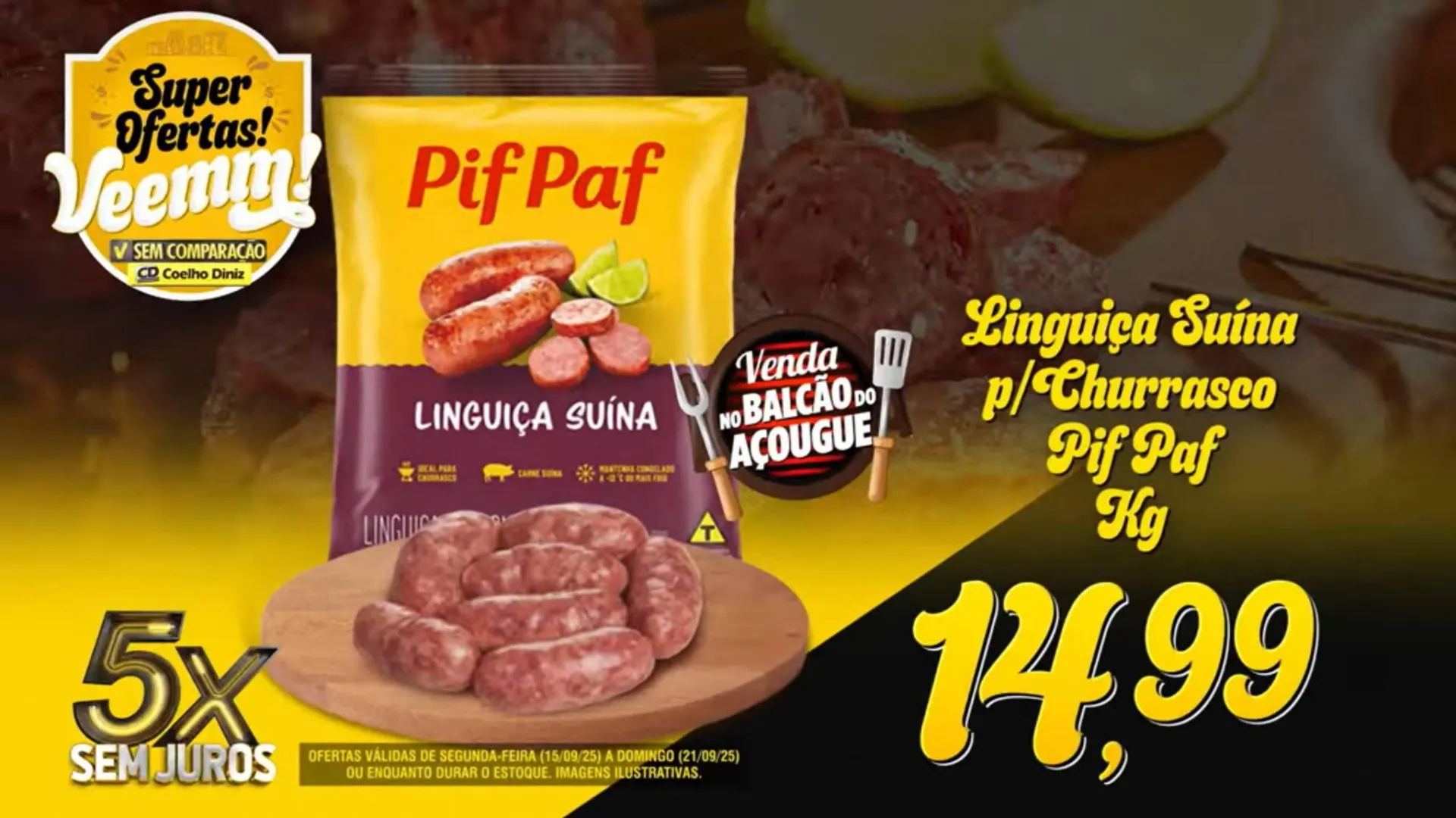 Encarte de Folheto Coelho Diniz 15 de setembro até 21 de setembro 2025 - Pagina 7