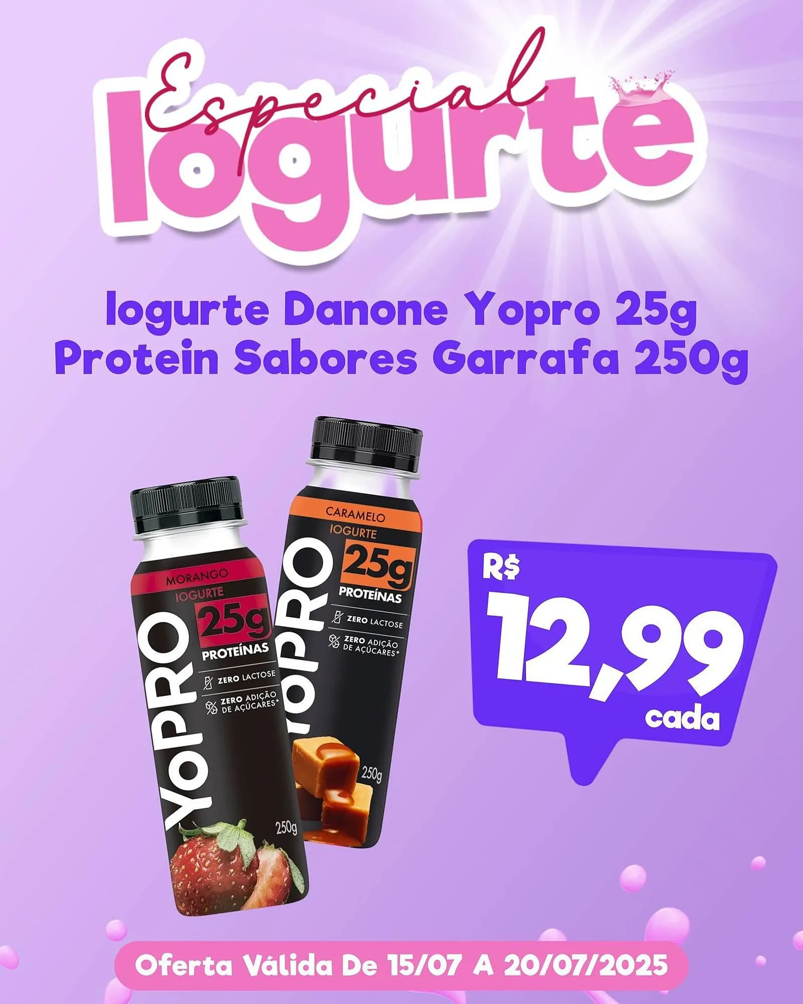 Encarte de Catálogo Chama Supermercados 15 de julho até 20 de julho 2025 - Pagina 1