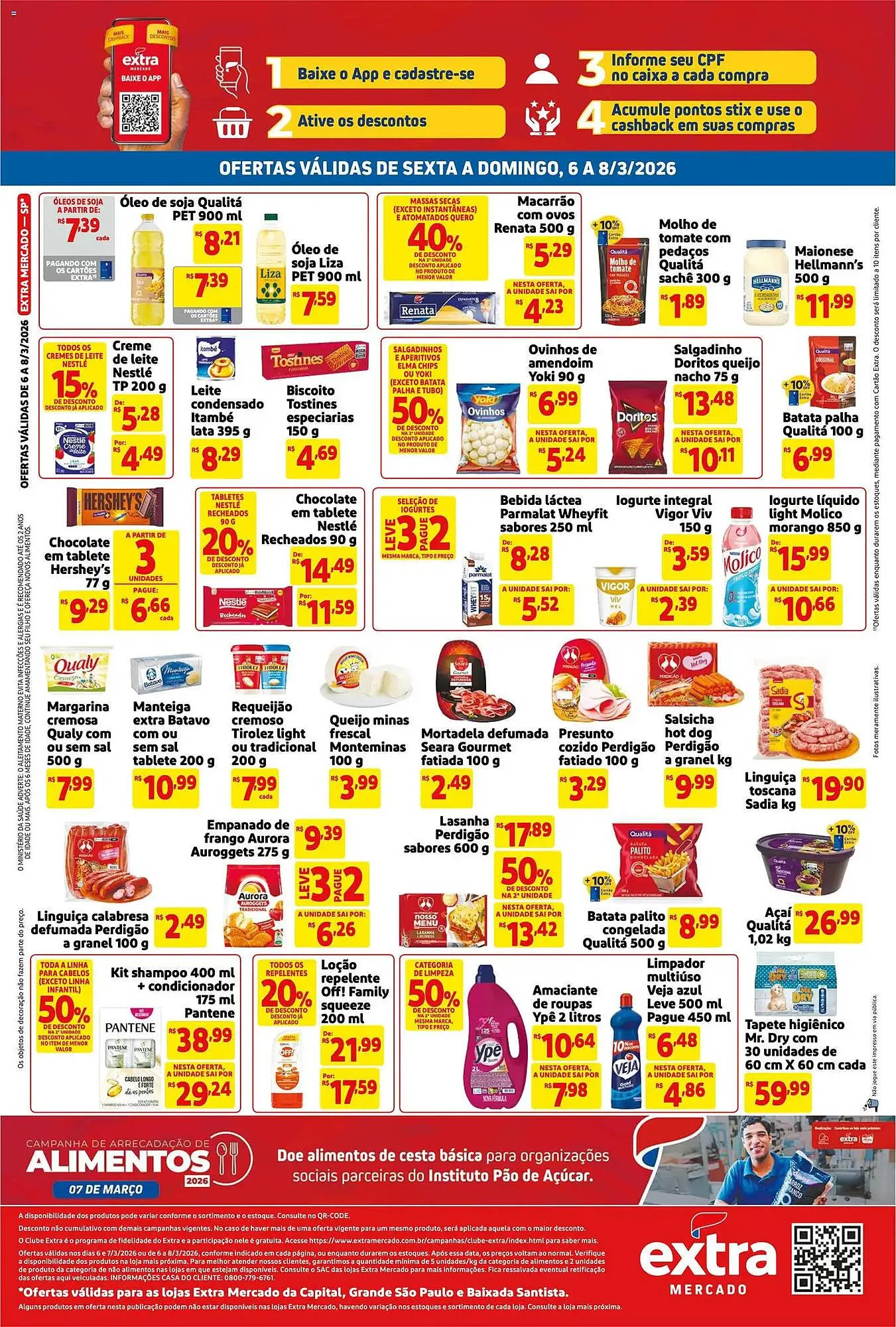 Encarte de Encarte Mercado Extra 6 de março até 8 de março 2026 - Pagina 2