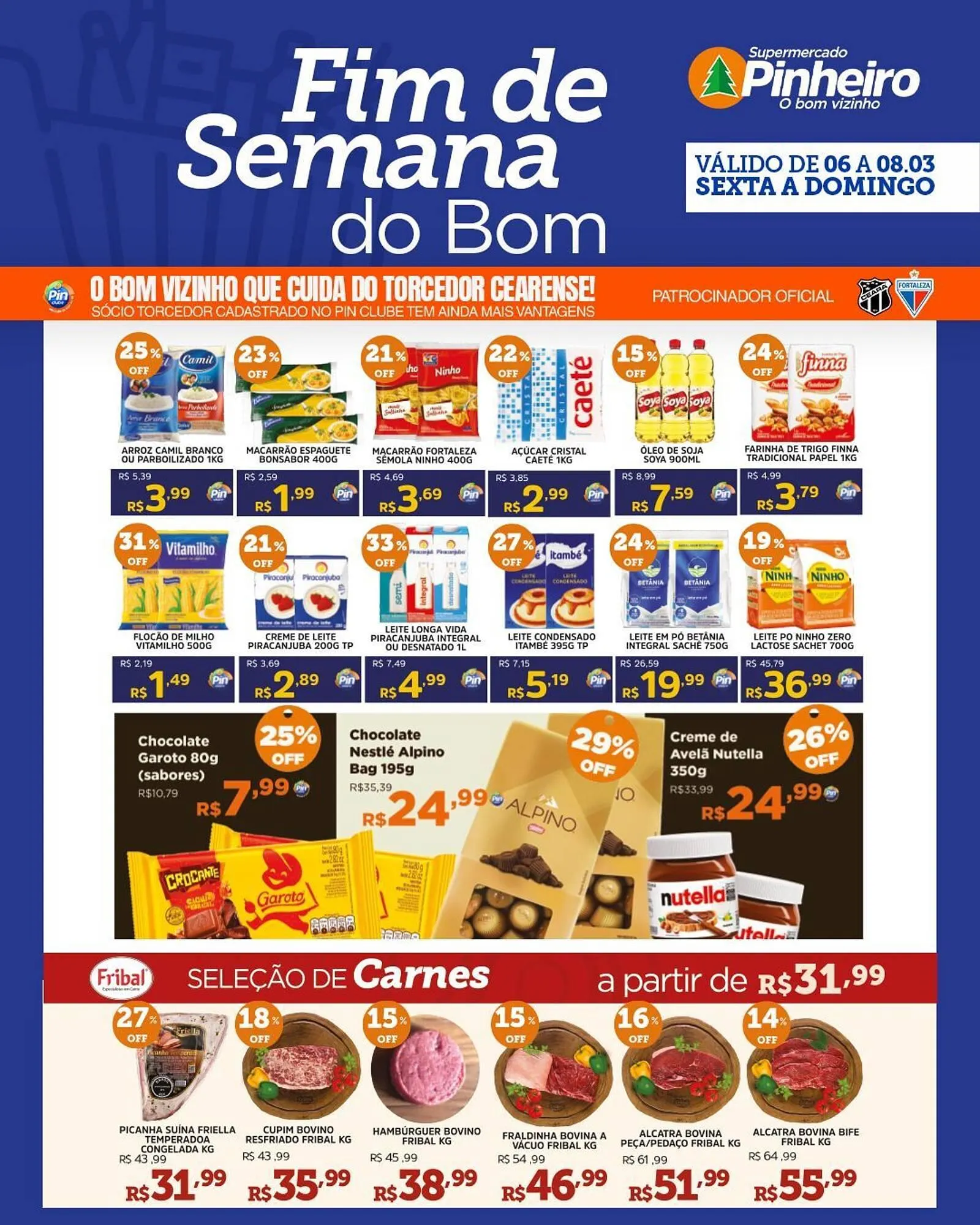 Encarte de Encarte Pinheiro Supermercado 6 de março até 8 de março 2026 - Pagina 2