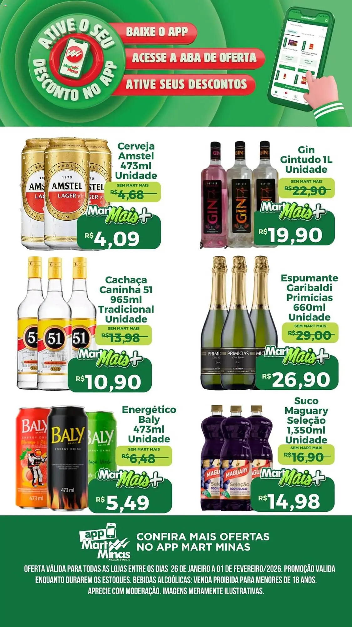 Encarte de Folheto Mart Minas 26 de janeiro até 1 de fevereiro 2026 - Pagina 2