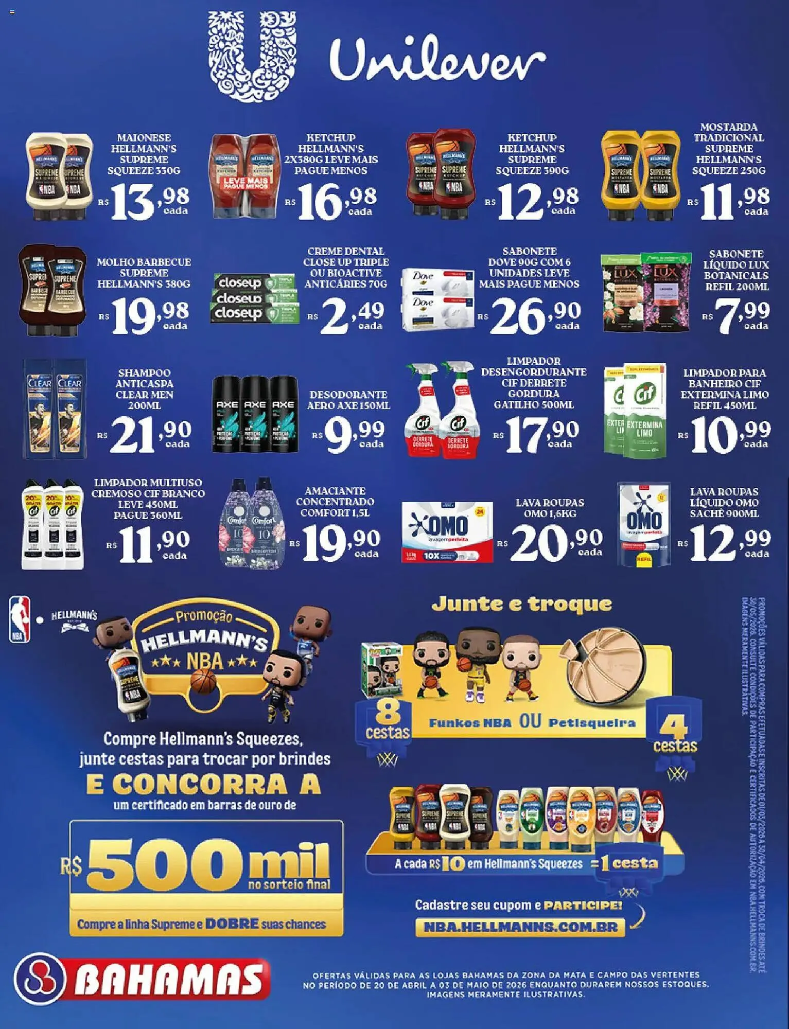 Encarte de Catálogo Bahamas Supermercados 20 de abril até 3 de maio 2026 - Pagina 6