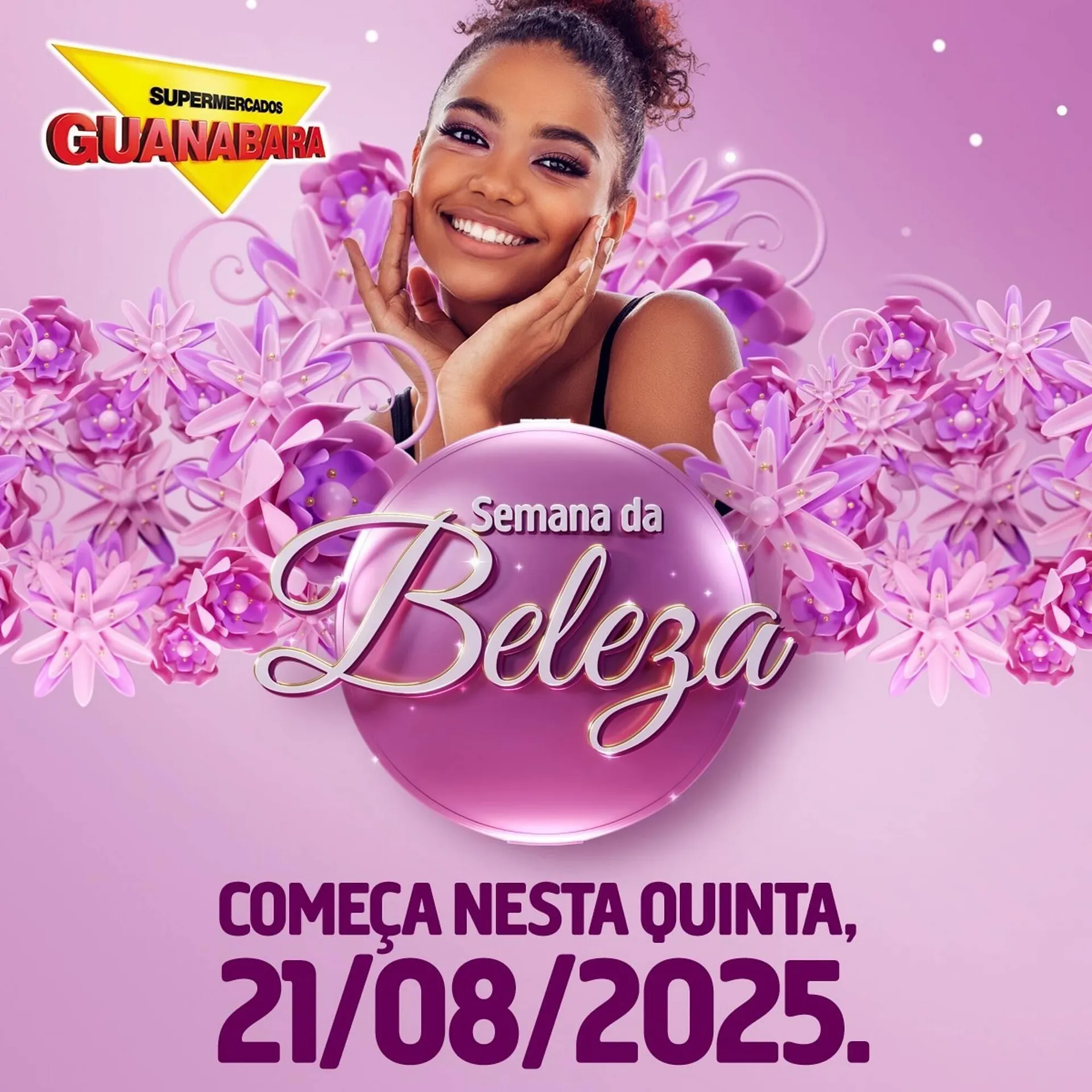 Encarte de Catálogo Supermercados Guanabara 20 de agosto até 21 de agosto 2025 - Pagina 1