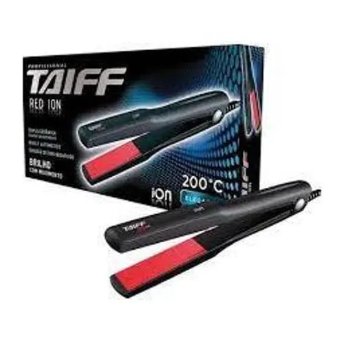 Prancha Alisadora Taiff Cerâmica Red Íon Preta Bivolt