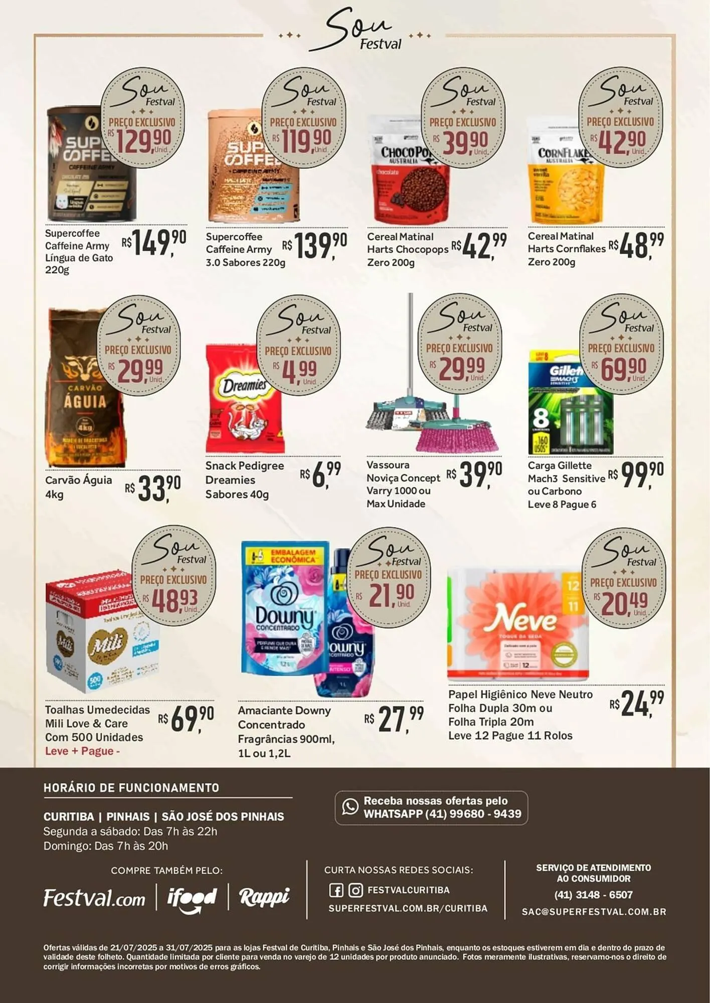 Encarte de Catálogo Festval 22 de julho até 31 de julho 2025 - Pagina 4