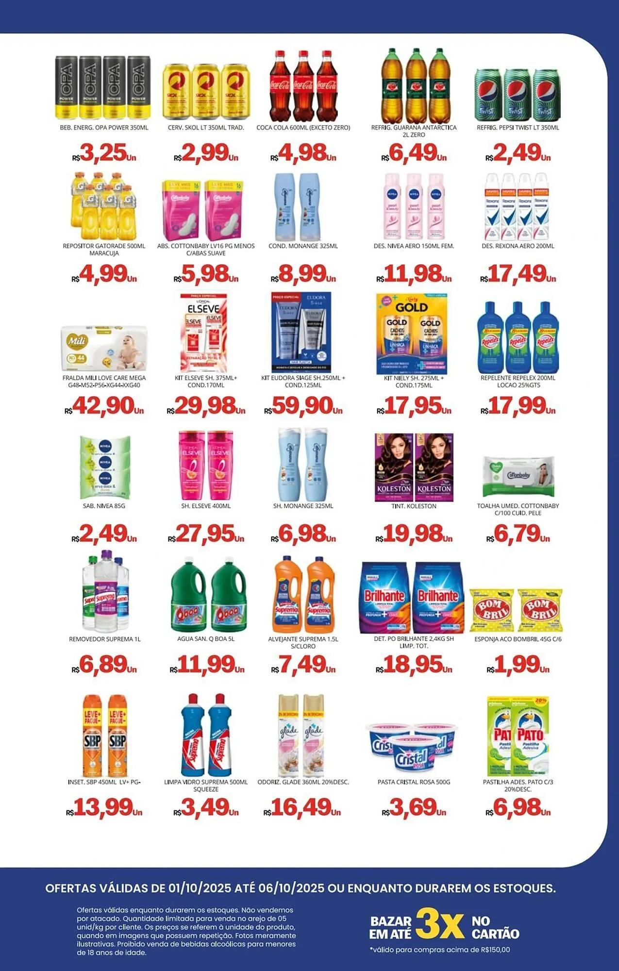 Encarte de Catálogo Supermercado Vitorino 1 de outubro até 6 de outubro 2025 - Pagina 3