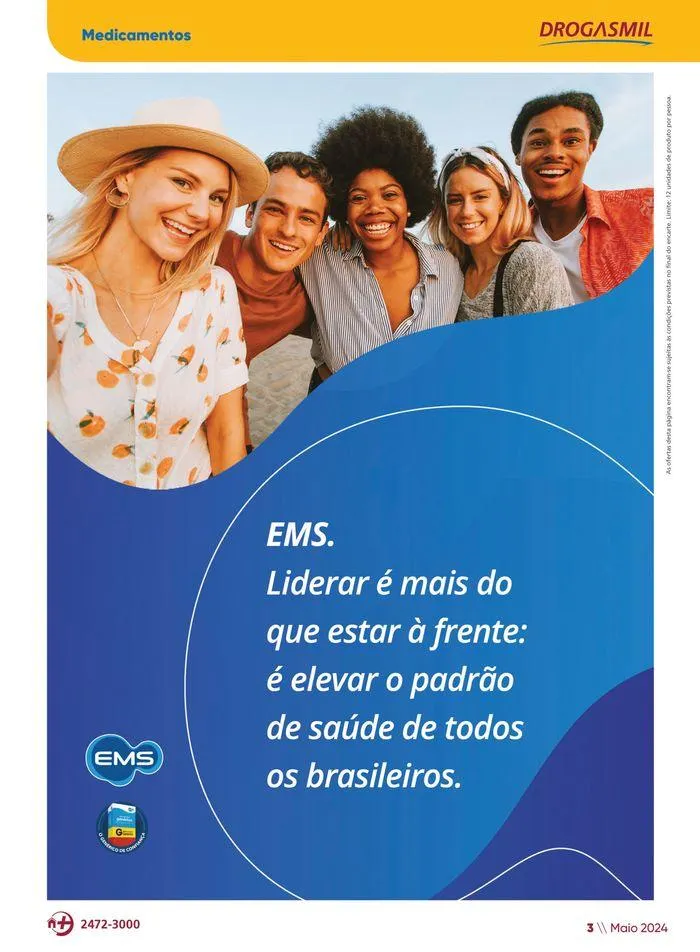 Encarte de Aniversário Drogasmil 3 de maio até 2 de junho 2024 - Pagina 3