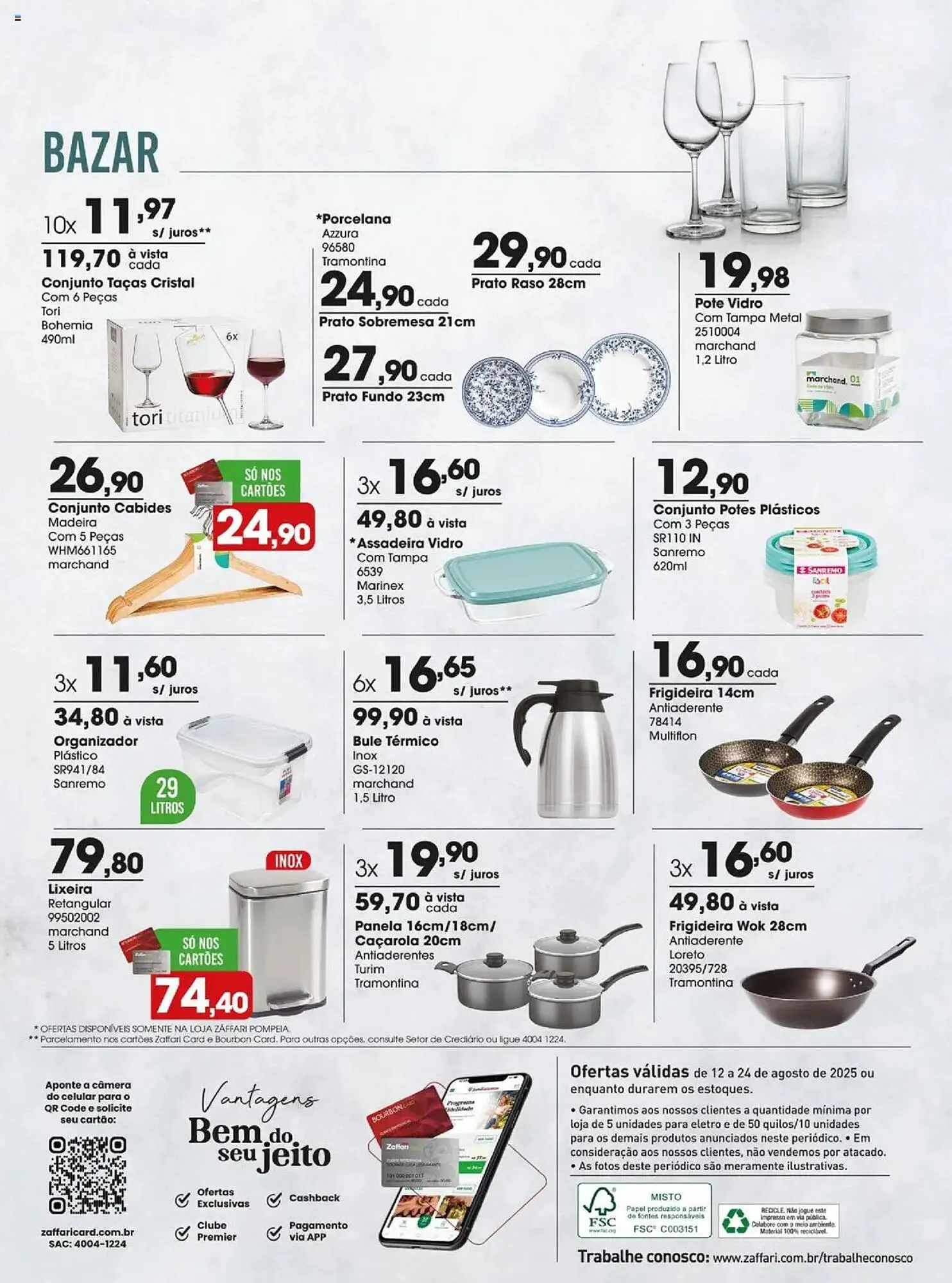 Encarte de Catálogo Zaffari 12 de agosto até 24 de agosto 2025 - Pagina 18