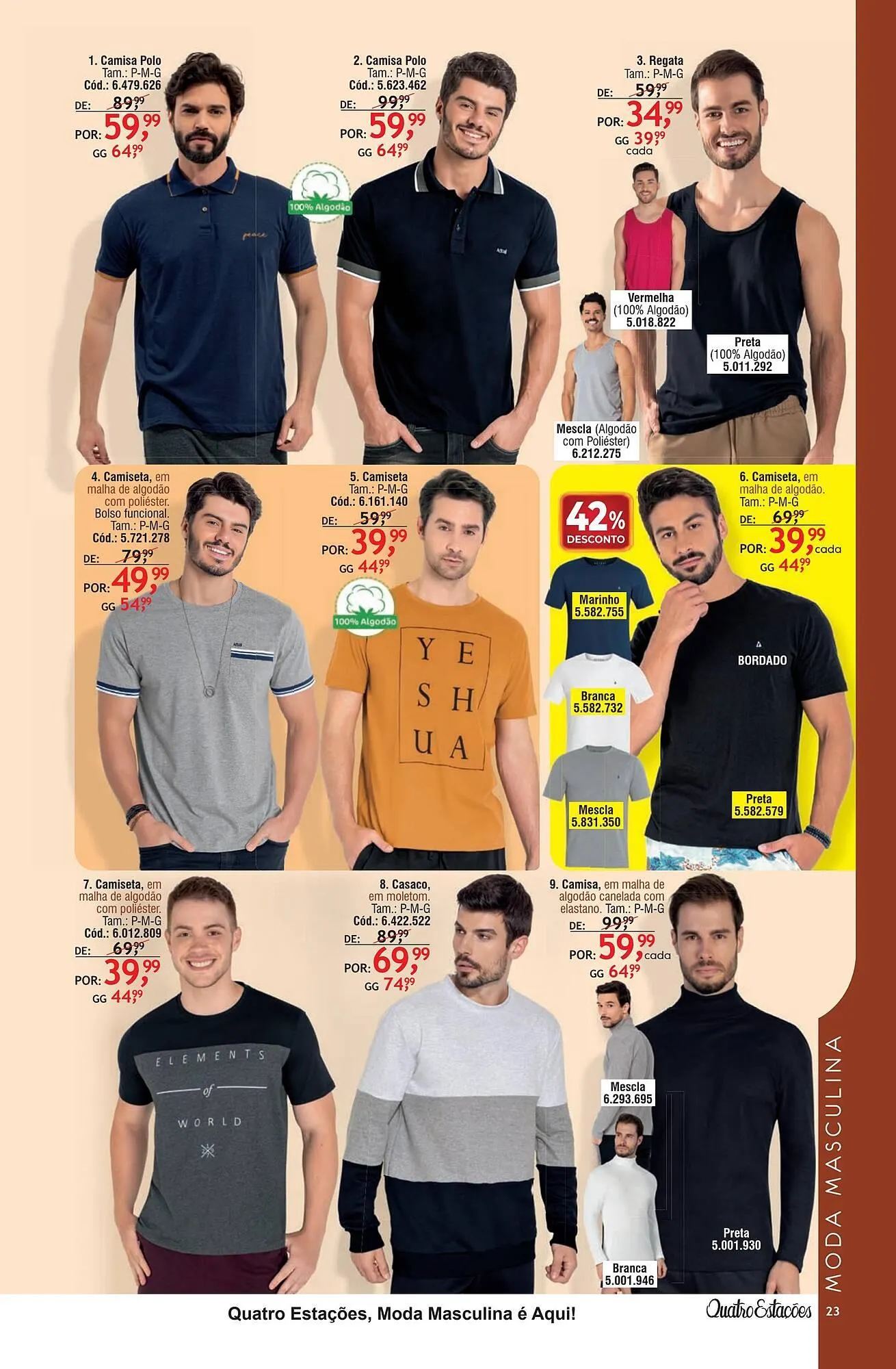 Encarte de Revista Quatro Estações 30 de março até 7 de julho 2026 - Pagina 19