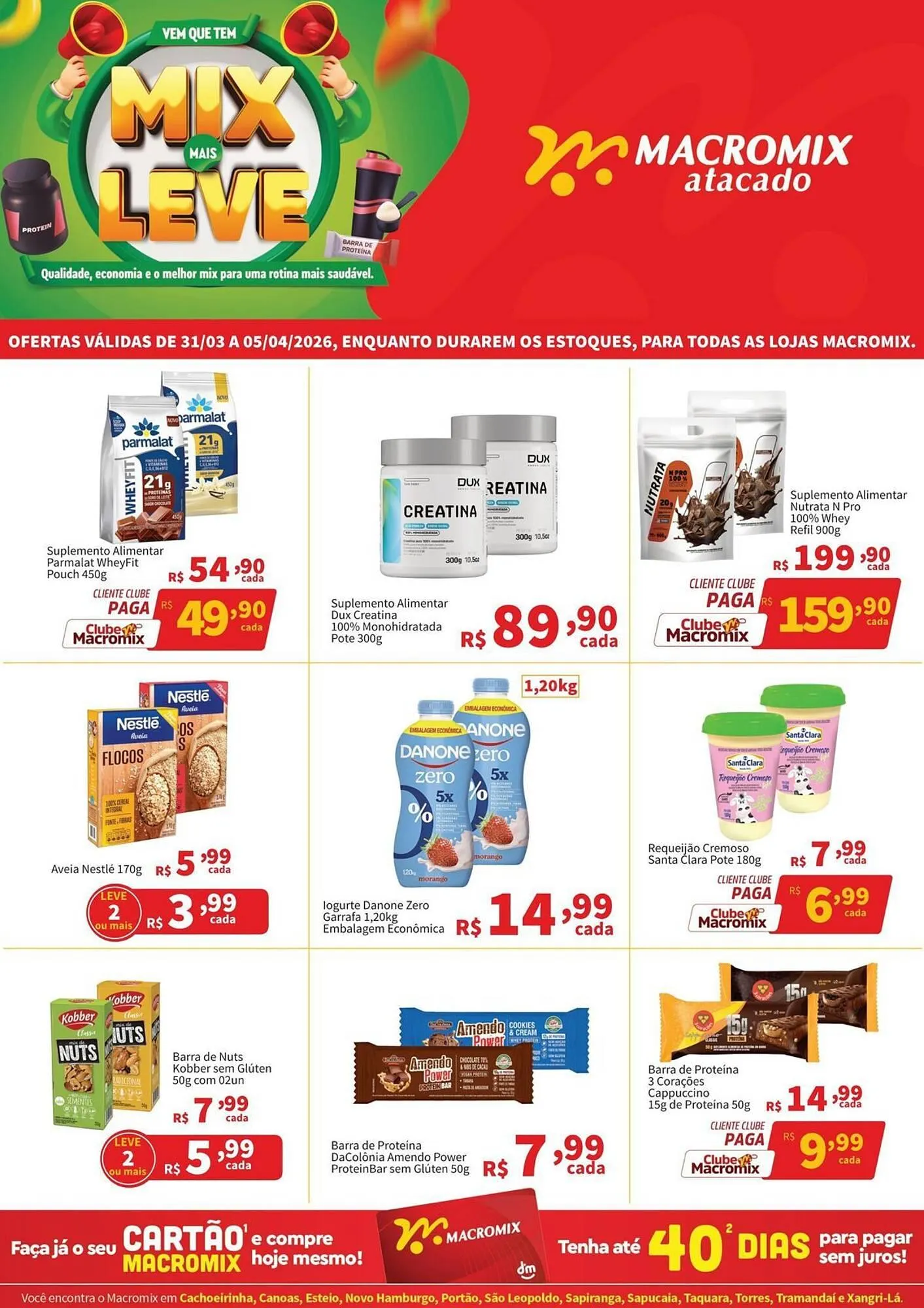 Encarte de Catálogo Macromix Atacado 31 de março até 5 de abril 2026 - Pagina 1
