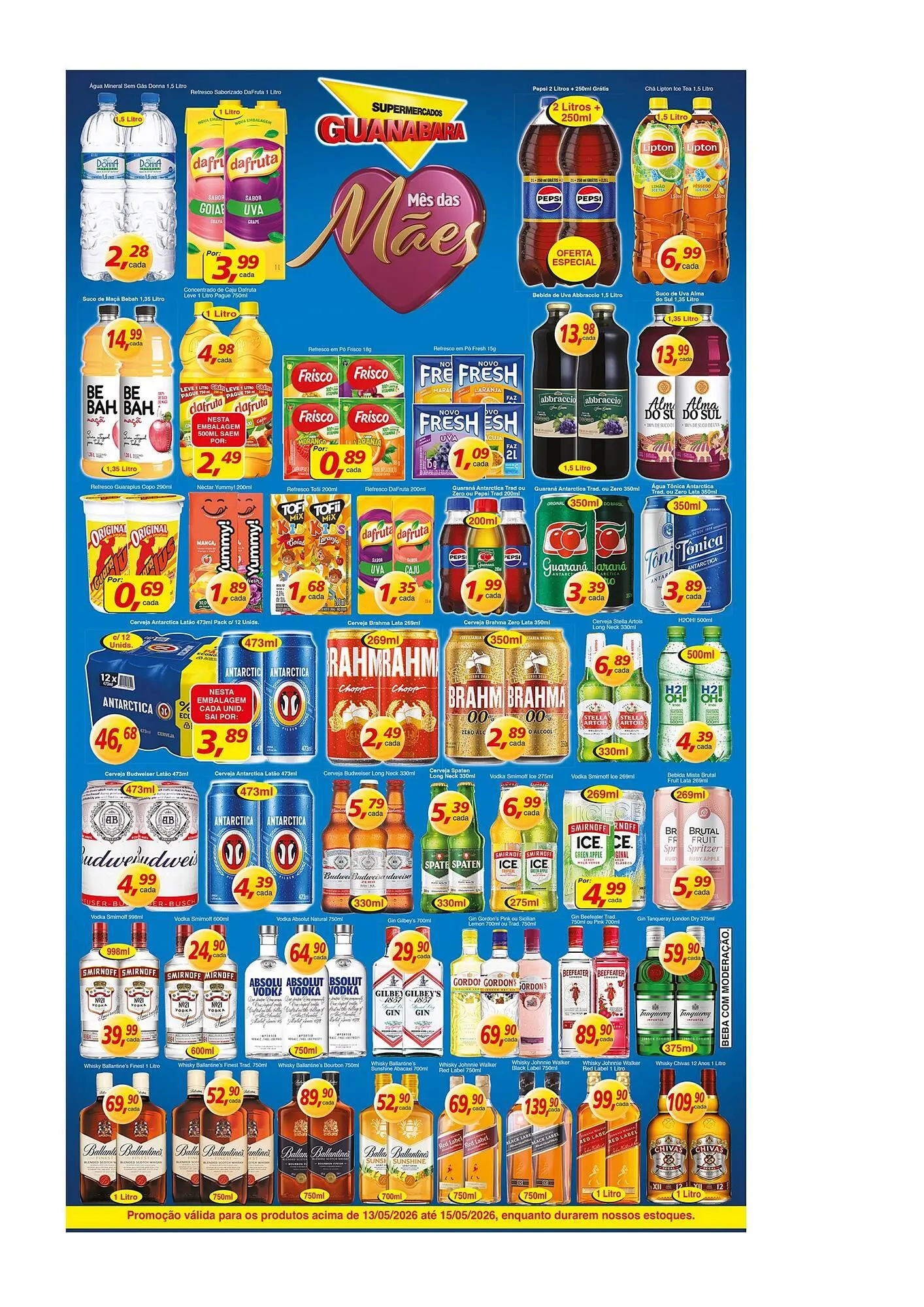 Encarte de Encarte Supermercados Guanabara 13 de maio até 15 de maio 2026 - Pagina 4