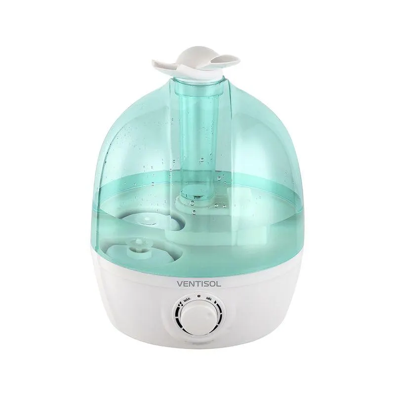 Umidificador Doméstico U04 Premium Bico Duplo Verde Bivolt 3,7 Litros - Ventisol
