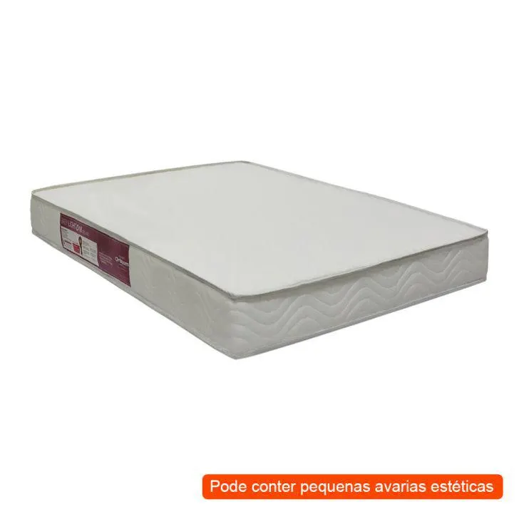 [OUTLET] Colchão Infantil Baby Light com Espuma D18 (12x60x130) Branco
