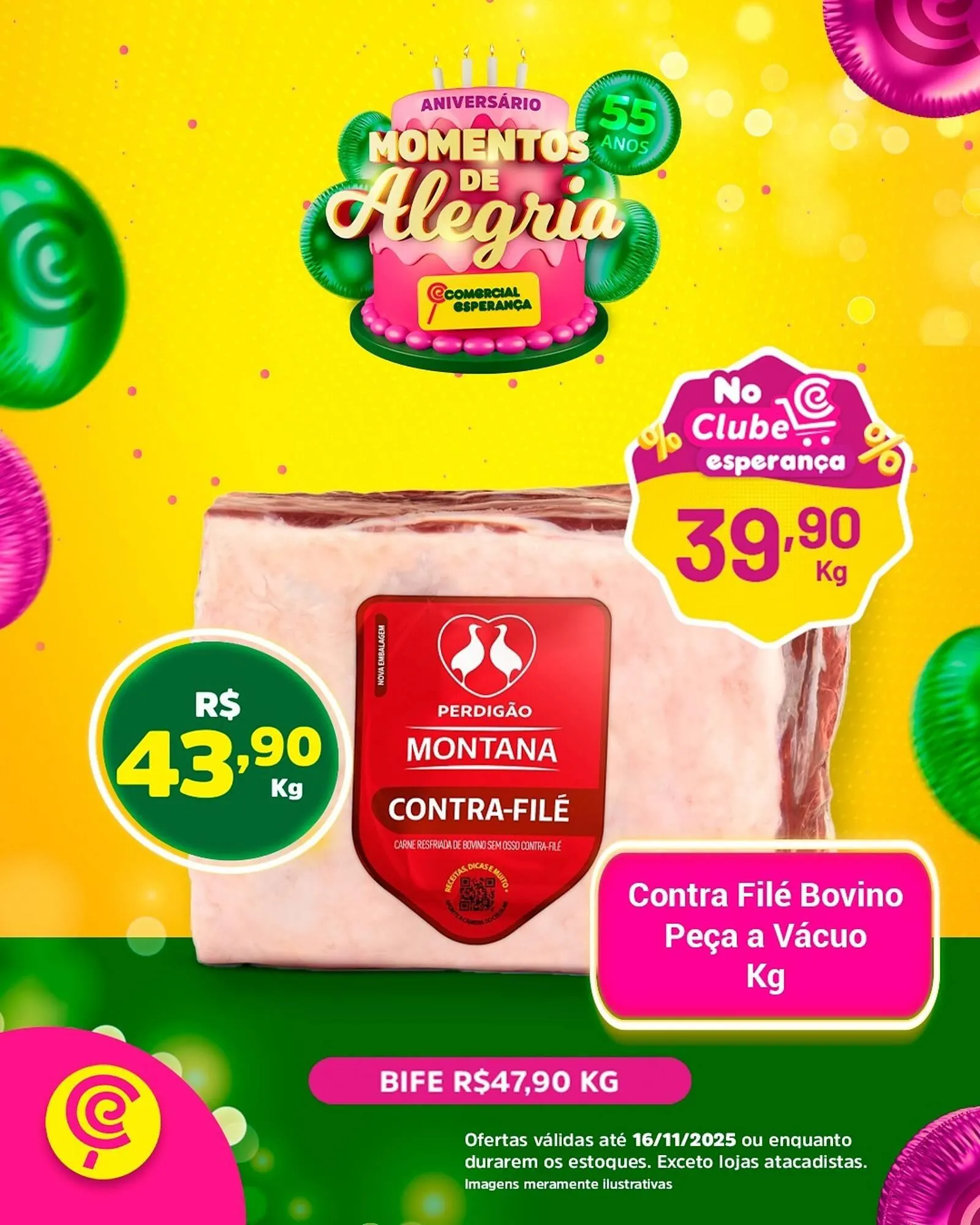 Encarte de Folheto Comercial Esperança 15 de novembro até 16 de novembro 2025 - Pagina 1