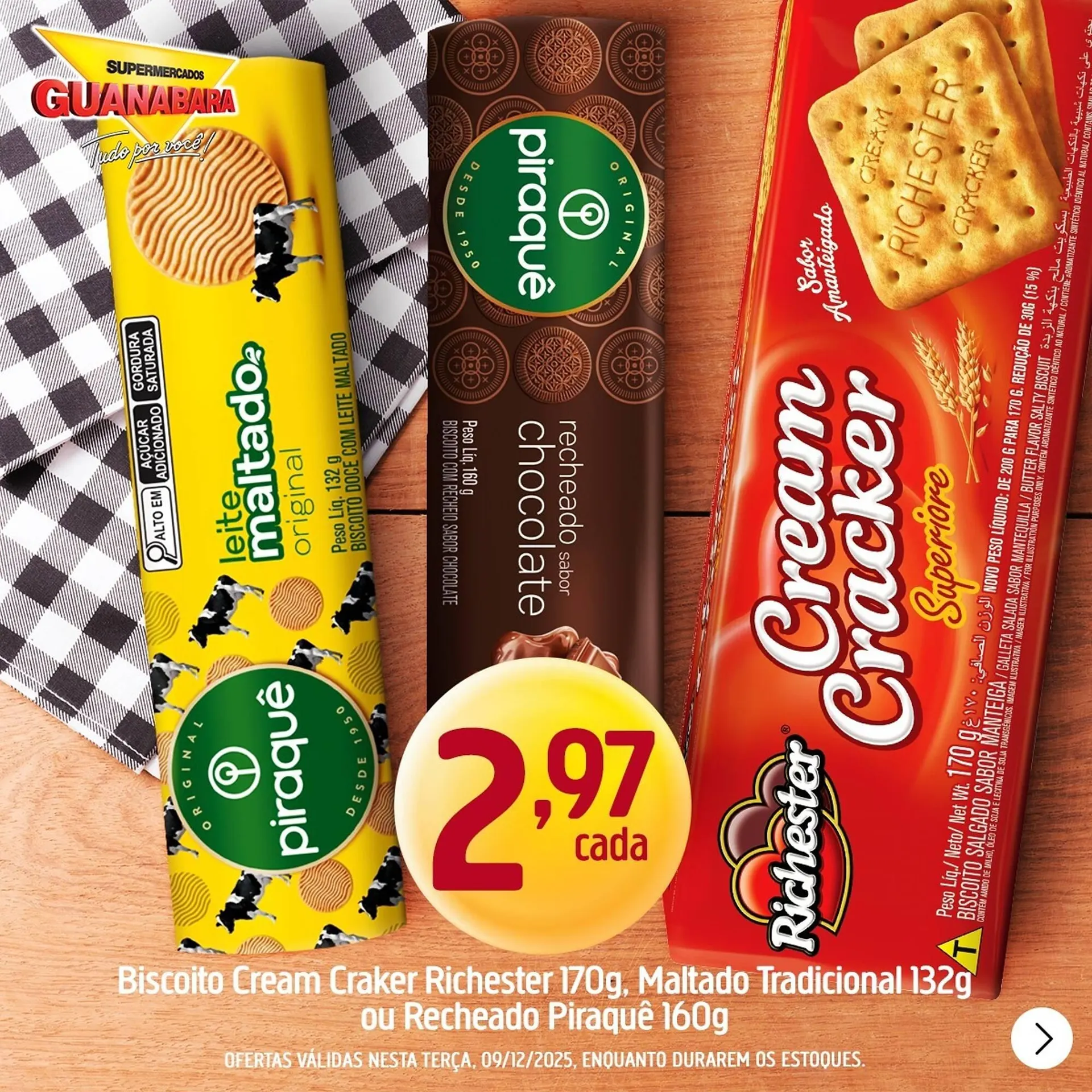 Encarte de Encarte Supermercados Guanabara 9 de dezembro até 9 de dezembro 2025 - Pagina 1