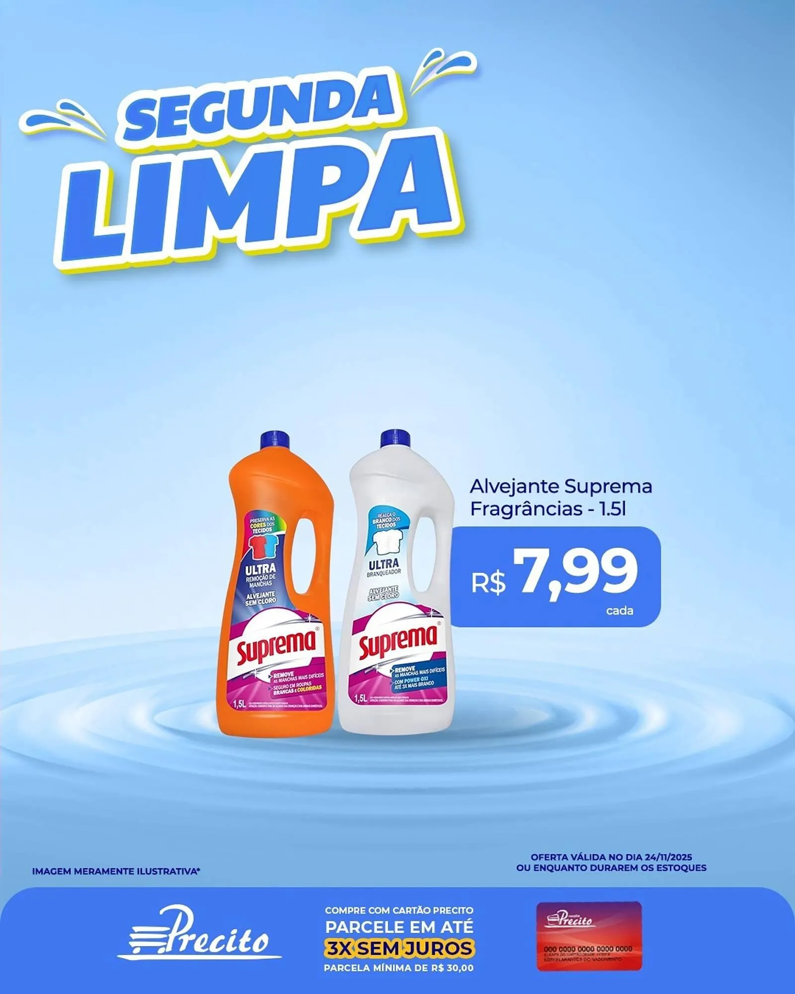 Encarte de Catálogo Supermercado Precito 24 de novembro até 24 de novembro 2025 - Pagina 3