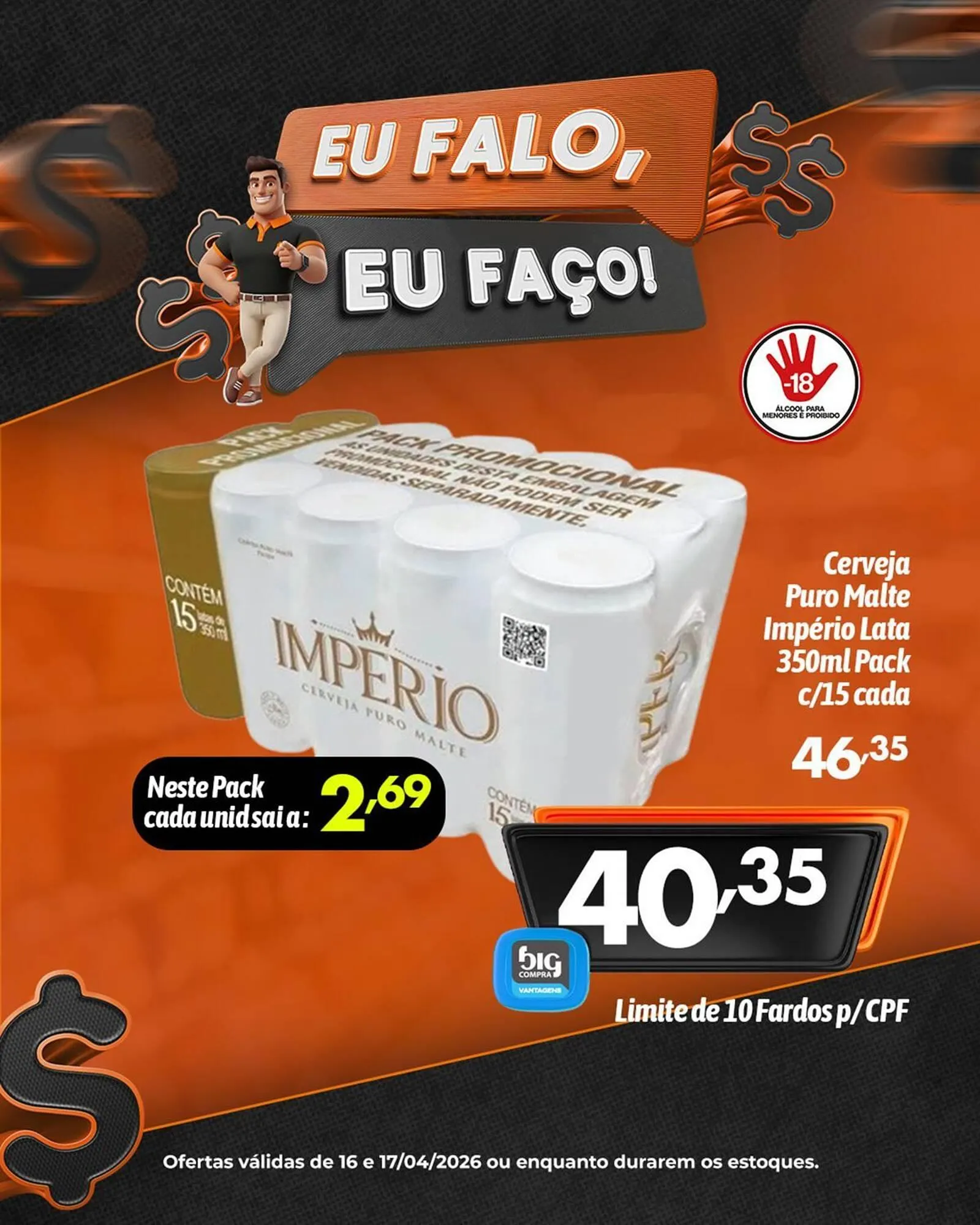 Encarte de Catálogo Supermercados Big Compra 16 de abril até 17 de abril 2026 - Pagina 2