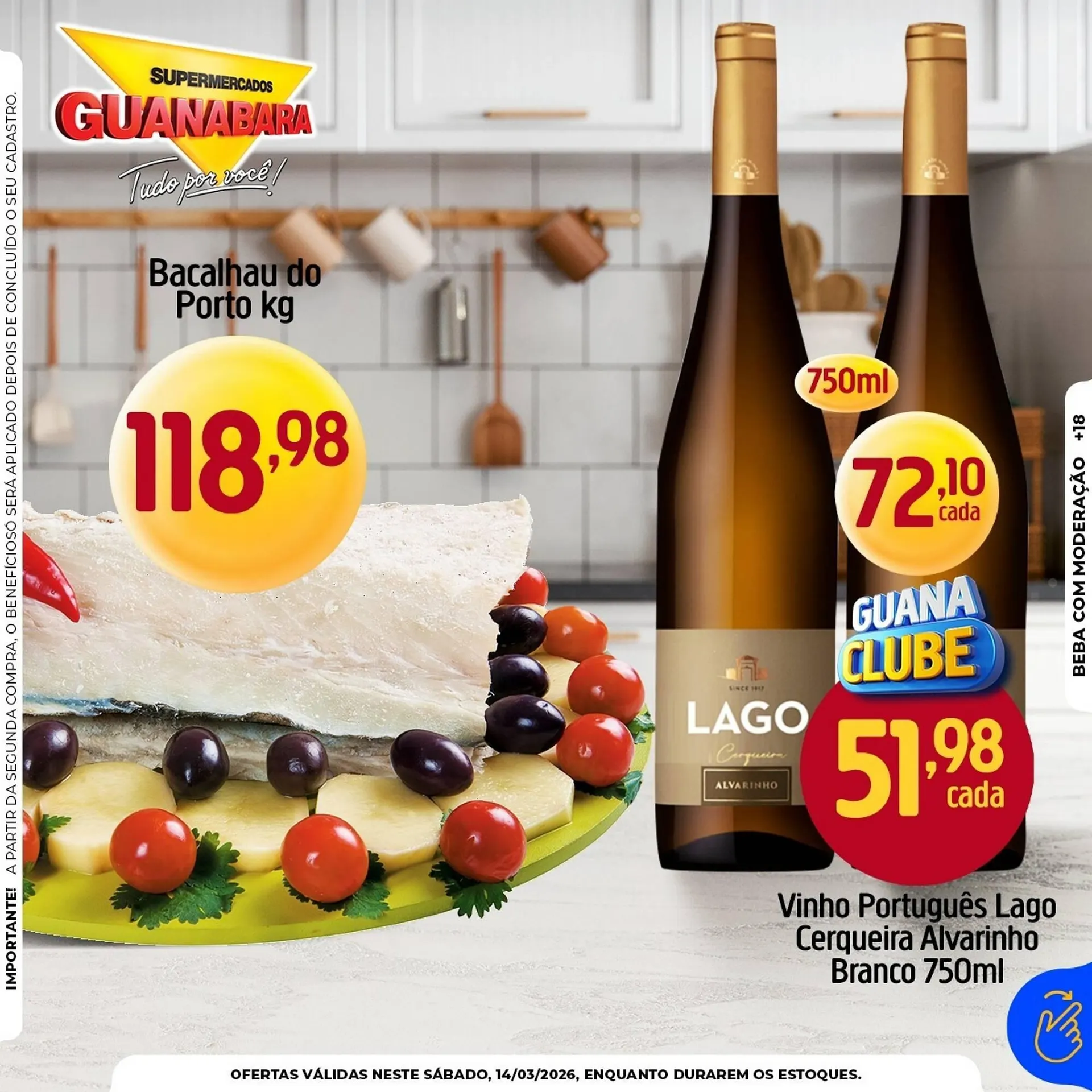 Encarte de Encarte Supermercados Guanabara 14 de março até 14 de março 2026 - Pagina 2