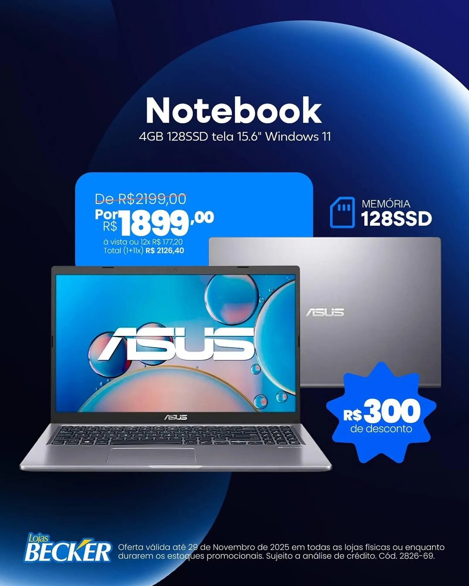 Encarte de Folheto Lojas Becker 25 de novembro até 29 de novembro 2025 - Pagina 1