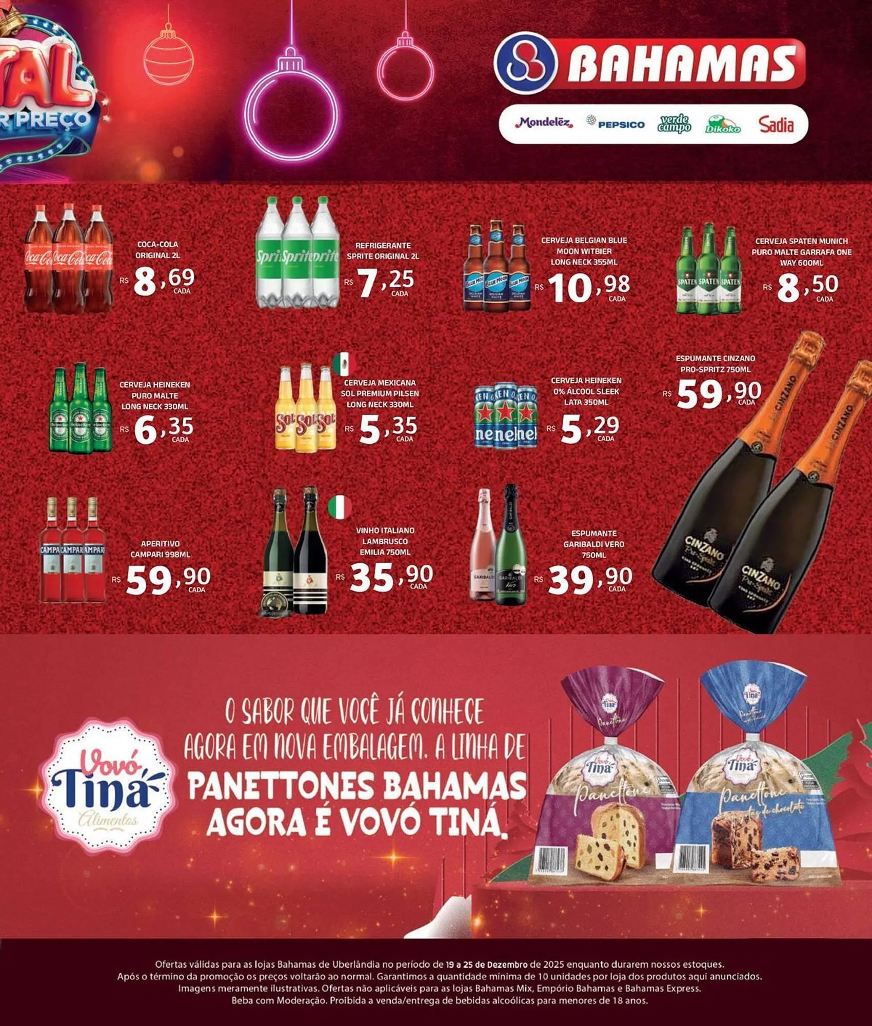 Encarte de Catálogo Bahamas Supermercados 22 de dezembro até 25 de dezembro 2025 - Pagina 3