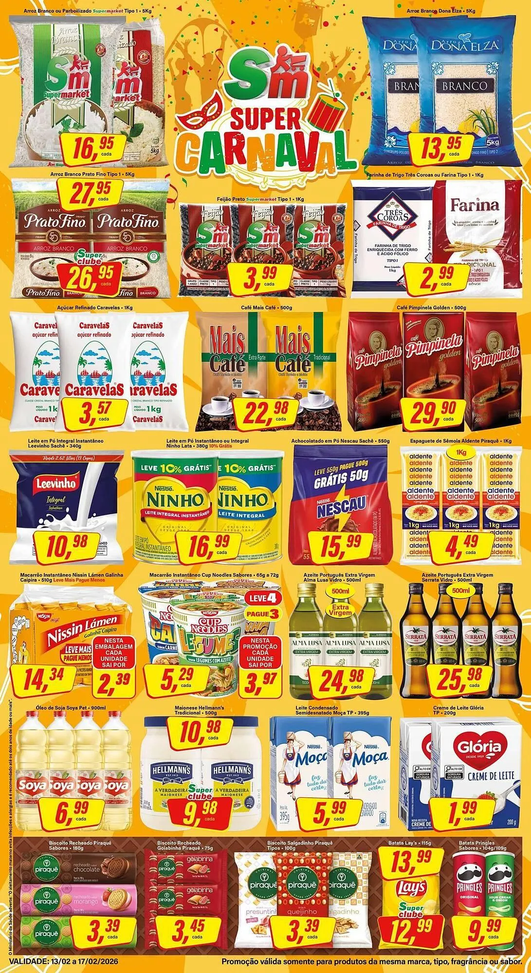 Encarte de Encarte Rede Supermarket 13 de fevereiro até 17 de fevereiro 2026 - Pagina 2