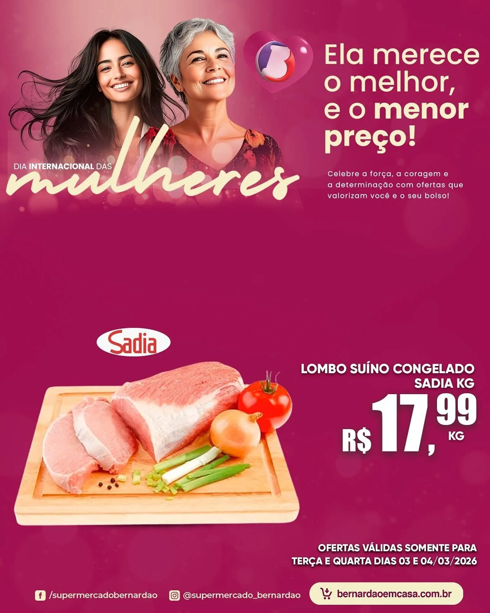 Encarte de Catálogo Supermercado Bernardão 2 de março até 4 de março 2026 - Pagina 2