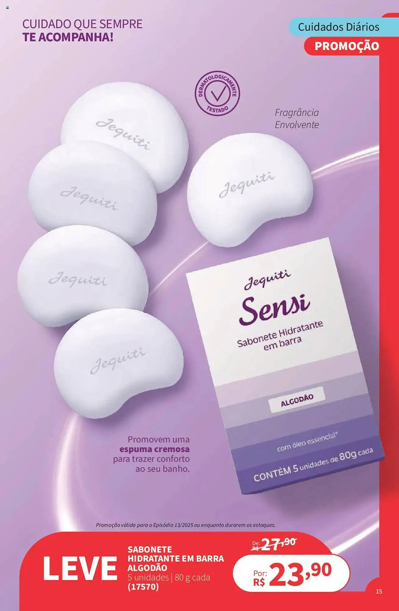 Encarte de Catálogo Jequiti 19 de setembro até 10 de outubro 2025 - Pagina 15