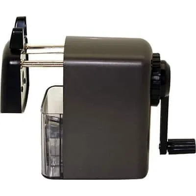 Apontador manual de mesa preto H-100 Easy Office CX 1 UN