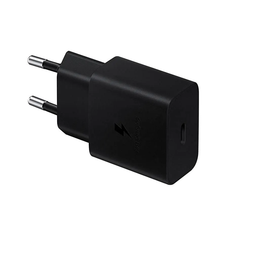 Carregador usb tomada usb-c 15w sem cabo EP-T1510NBPGBR, Preto, SAMSUNG