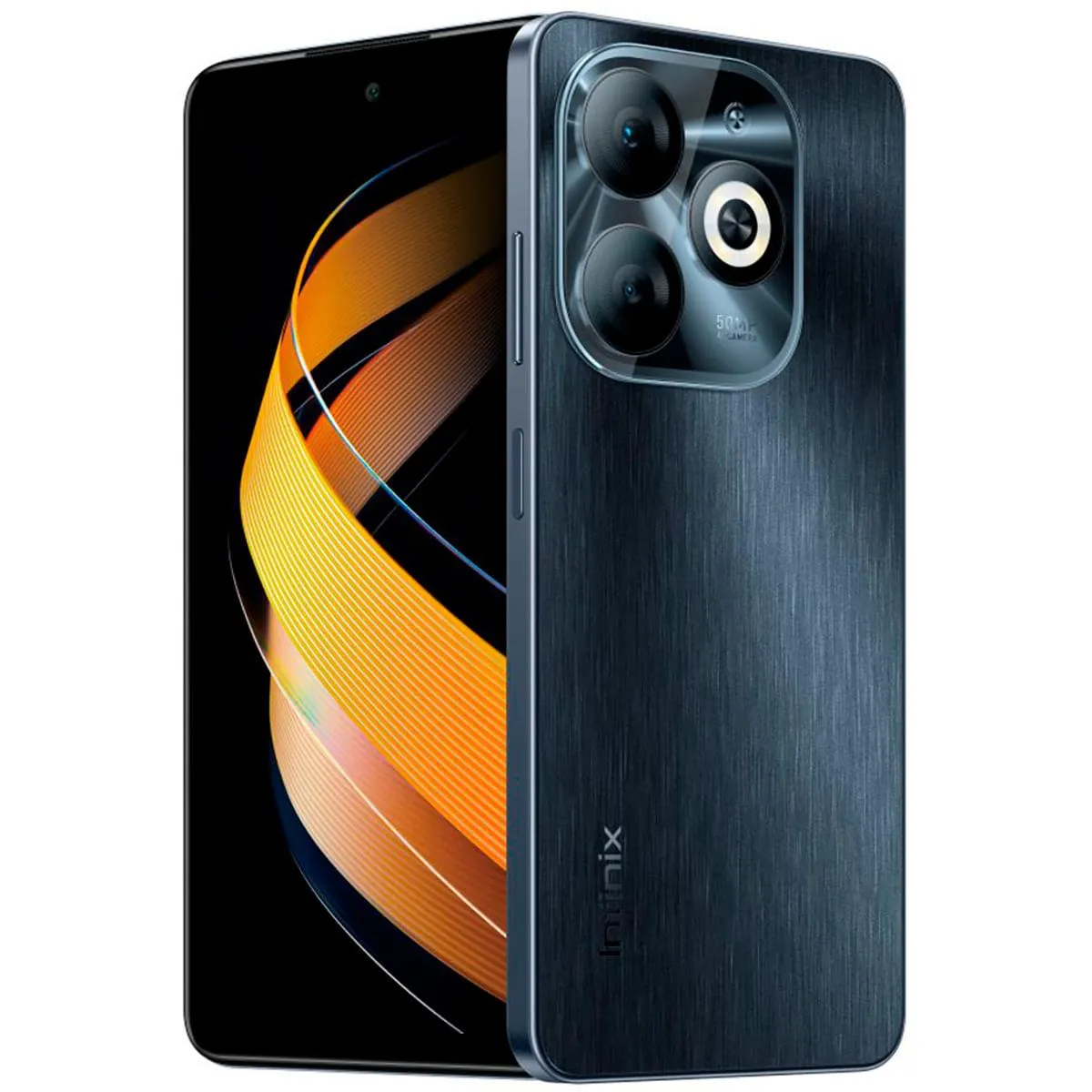 Smartphone Infinix Smart 8 Pro 256GB Preto Tela 6.6" Câmera 50MP 4GB RAM