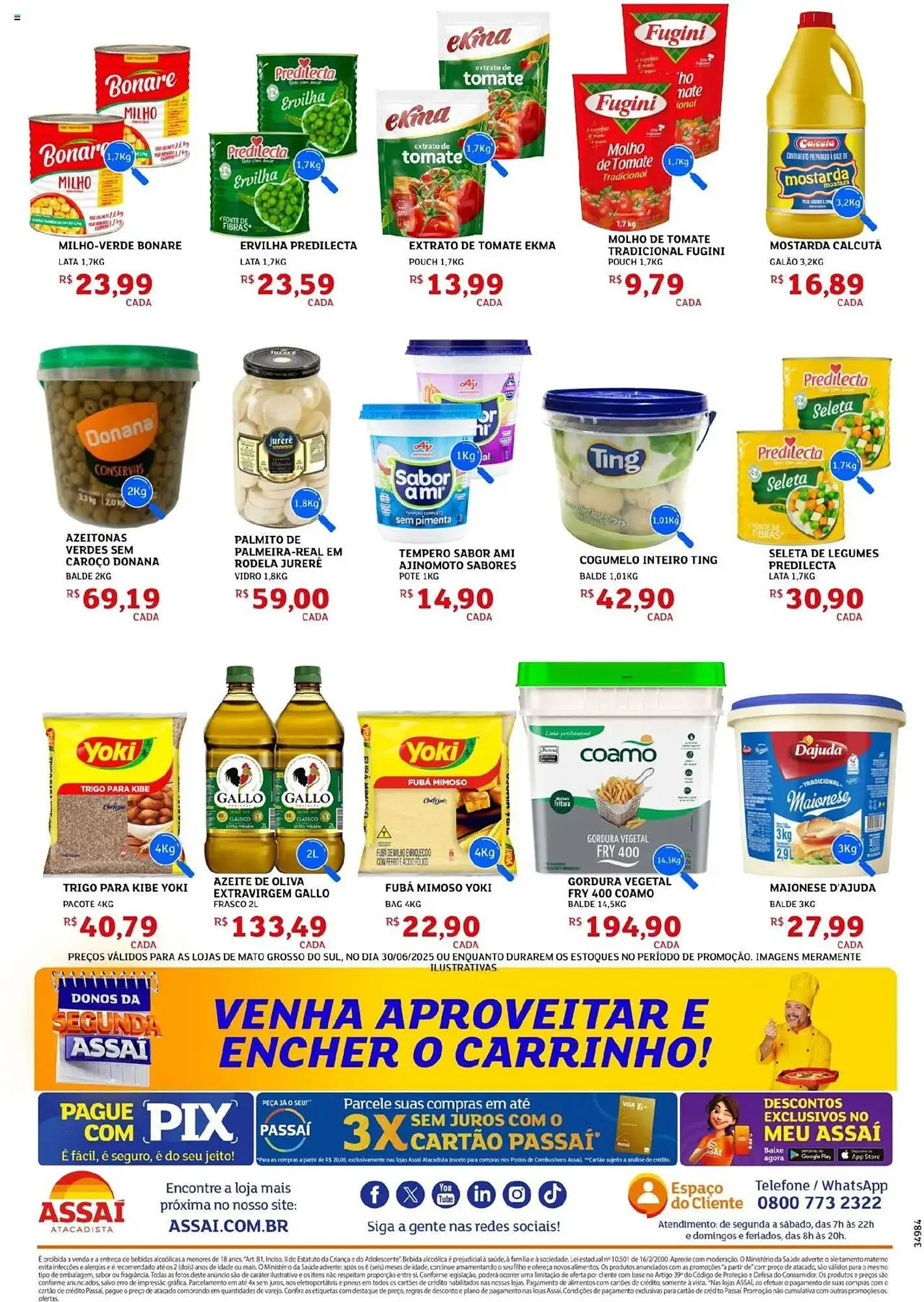 Encarte de Catálogo Assaí Atacadista 30 de junho até 30 de junho 2025 - Pagina 2