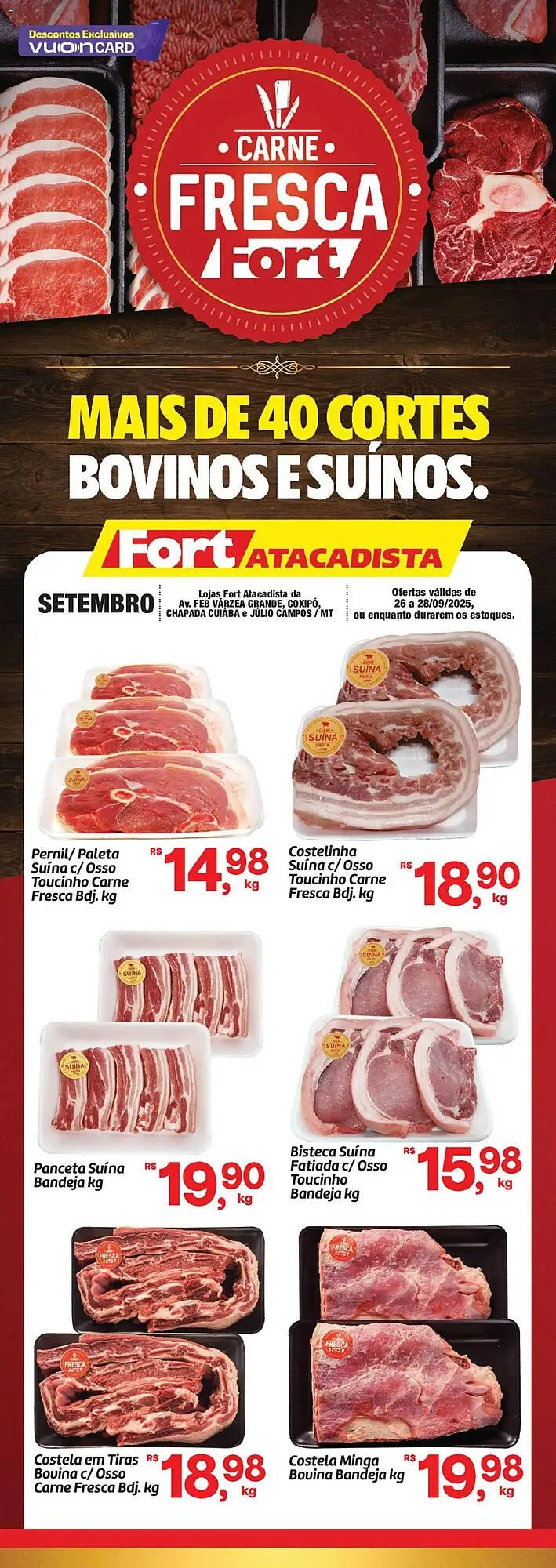 Encarte de Tabloide Fort Atacadista 26 de setembro até 28 de setembro 2025 - Pagina 1