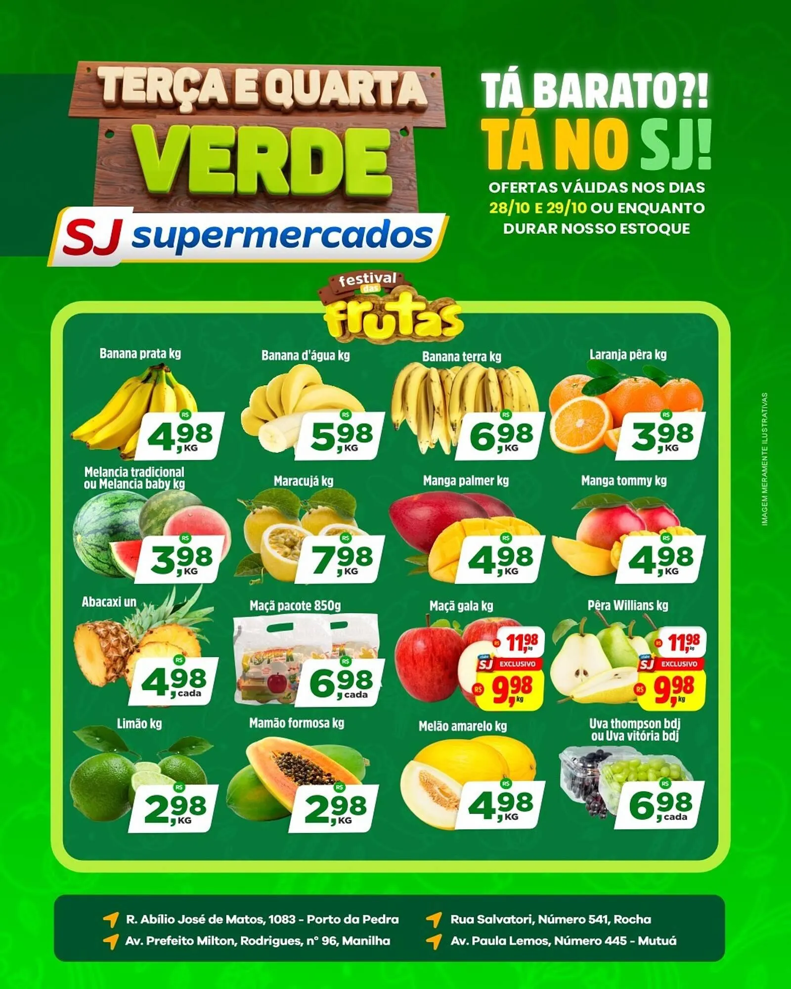 Encarte de Encarte Sj Supermercados 28 de outubro até 29 de outubro 2025 - Pagina 3