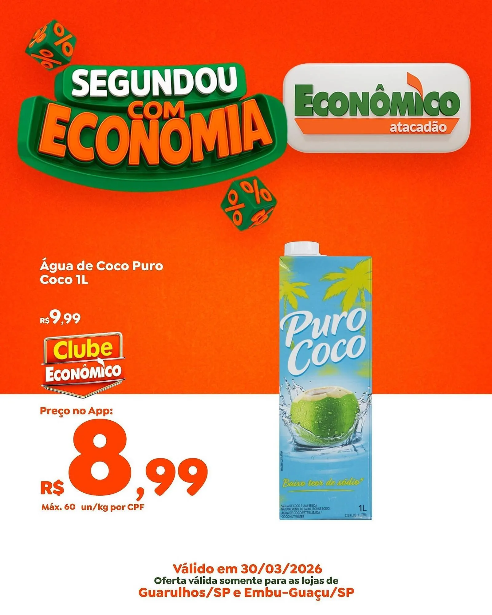 Encarte de Catálogo Econômico Atacadão 30 de março até 30 de março 2026 - Pagina 4