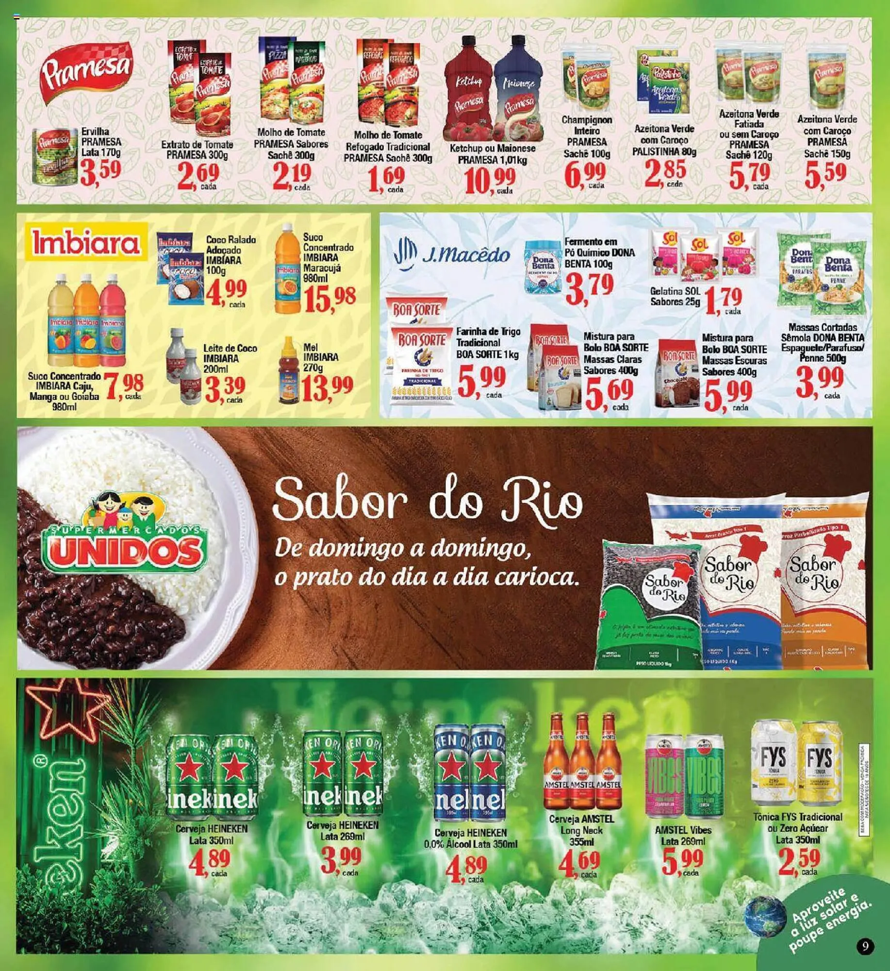 Encarte de Catálogo Supermercados Unidos 16 de fevereiro até 29 de fevereiro 2024 - Pagina 9