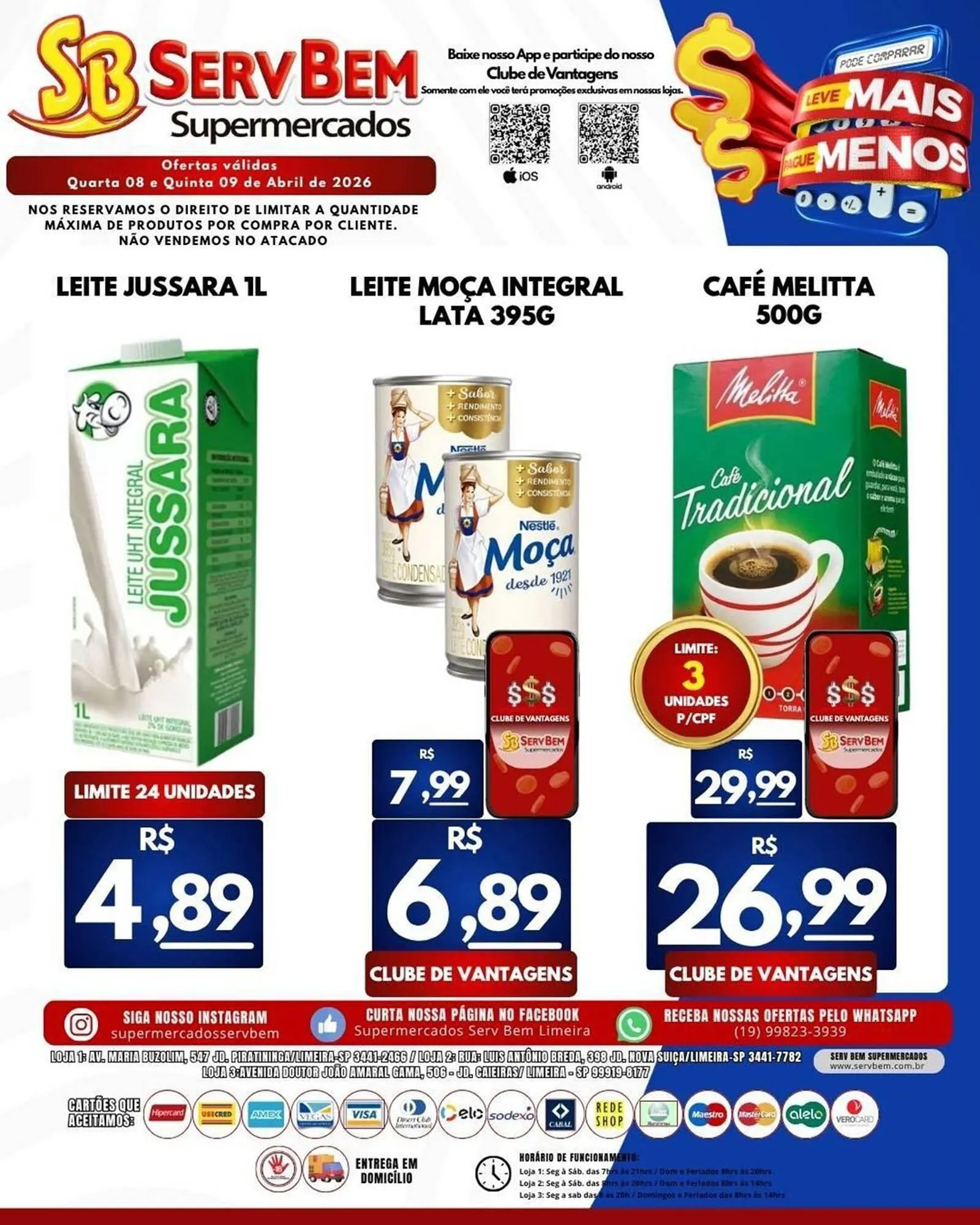 Encarte de Catálogo ServBem 8 de abril até 9 de abril 2026 - Pagina 1