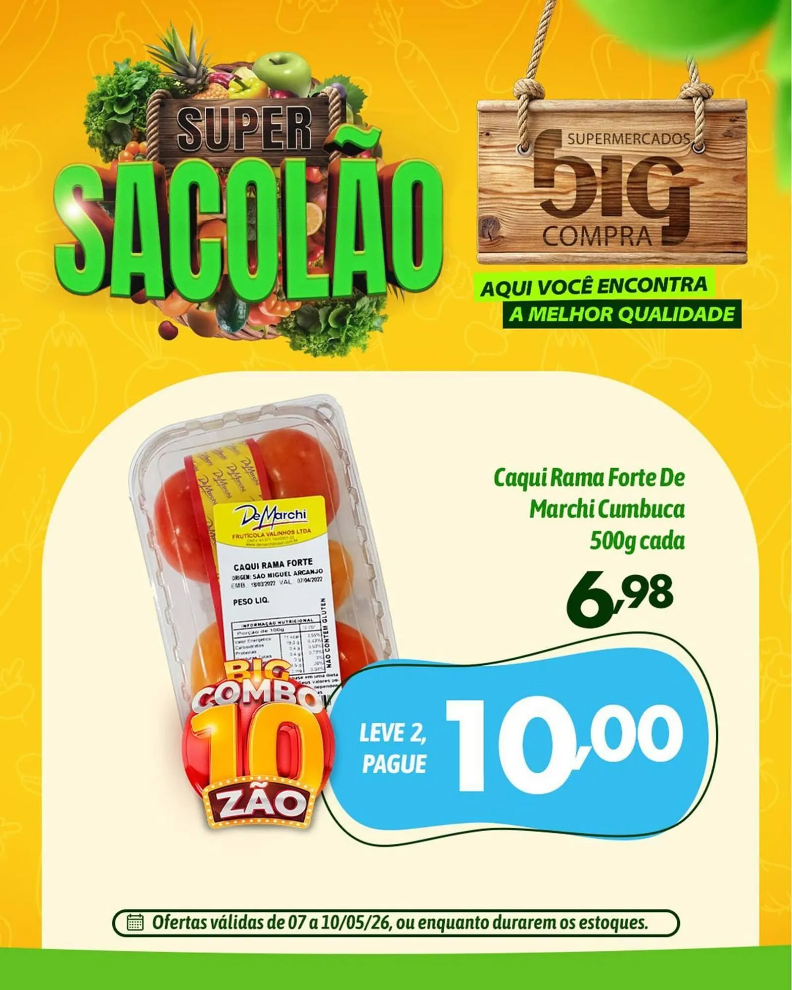 Encarte de Catálogo Supermercados Big Compra 7 de maio até 10 de maio 2026 - Pagina 6
