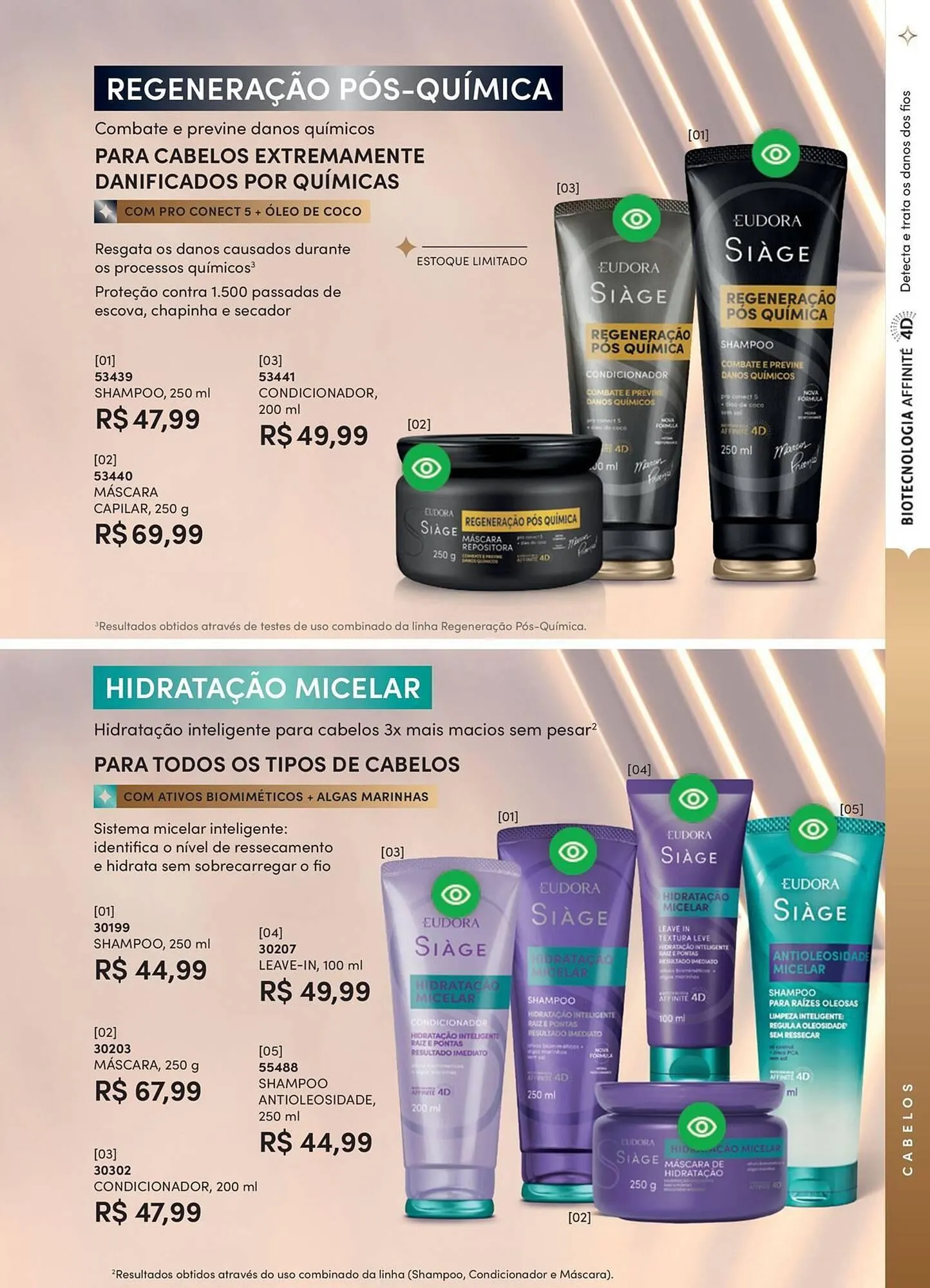 Encarte de Catálogo Eudora 1 de abril até 1 de maio 2026 - Pagina 75