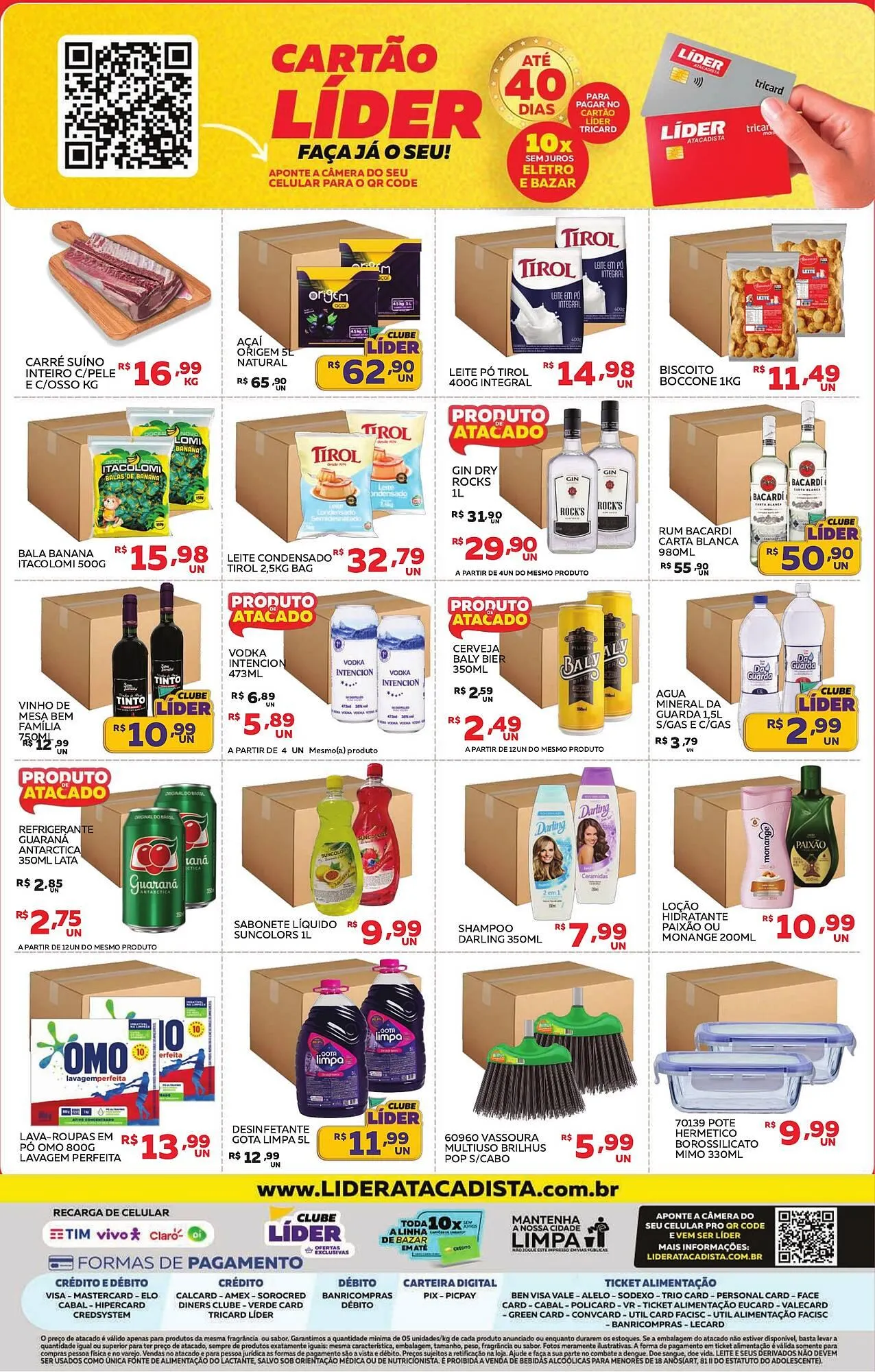 Encarte de Catálogo Lider Atacadista 7 de julho até 13 de julho 2025 - Pagina 4