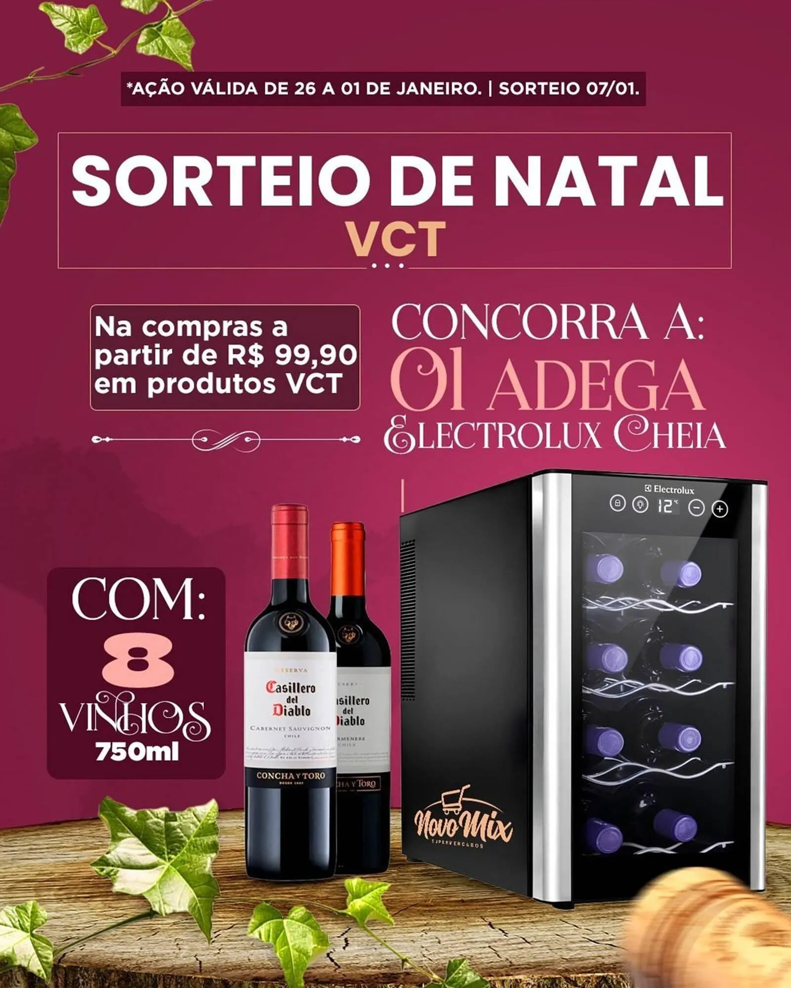 Encarte de Encarte Novo Mix 26 de dezembro até 1 de janeiro 2026 - Pagina 1