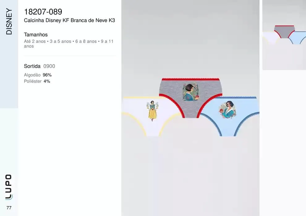 Encarte de Catálogo Underwear Kids 27 de fevereiro até 30 de junho 2025 - Pagina 91