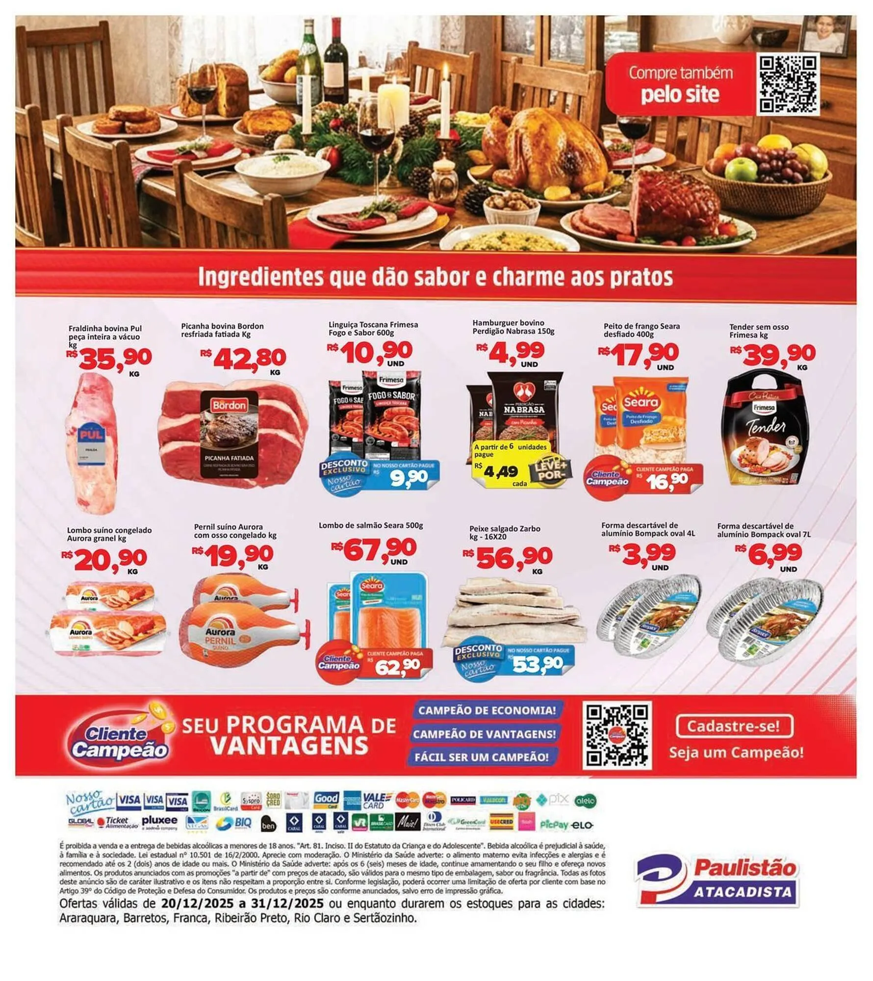 Encarte de Catálogo Paulistão Supermercados 22 de dezembro até 31 de dezembro 2025 - Pagina 4
