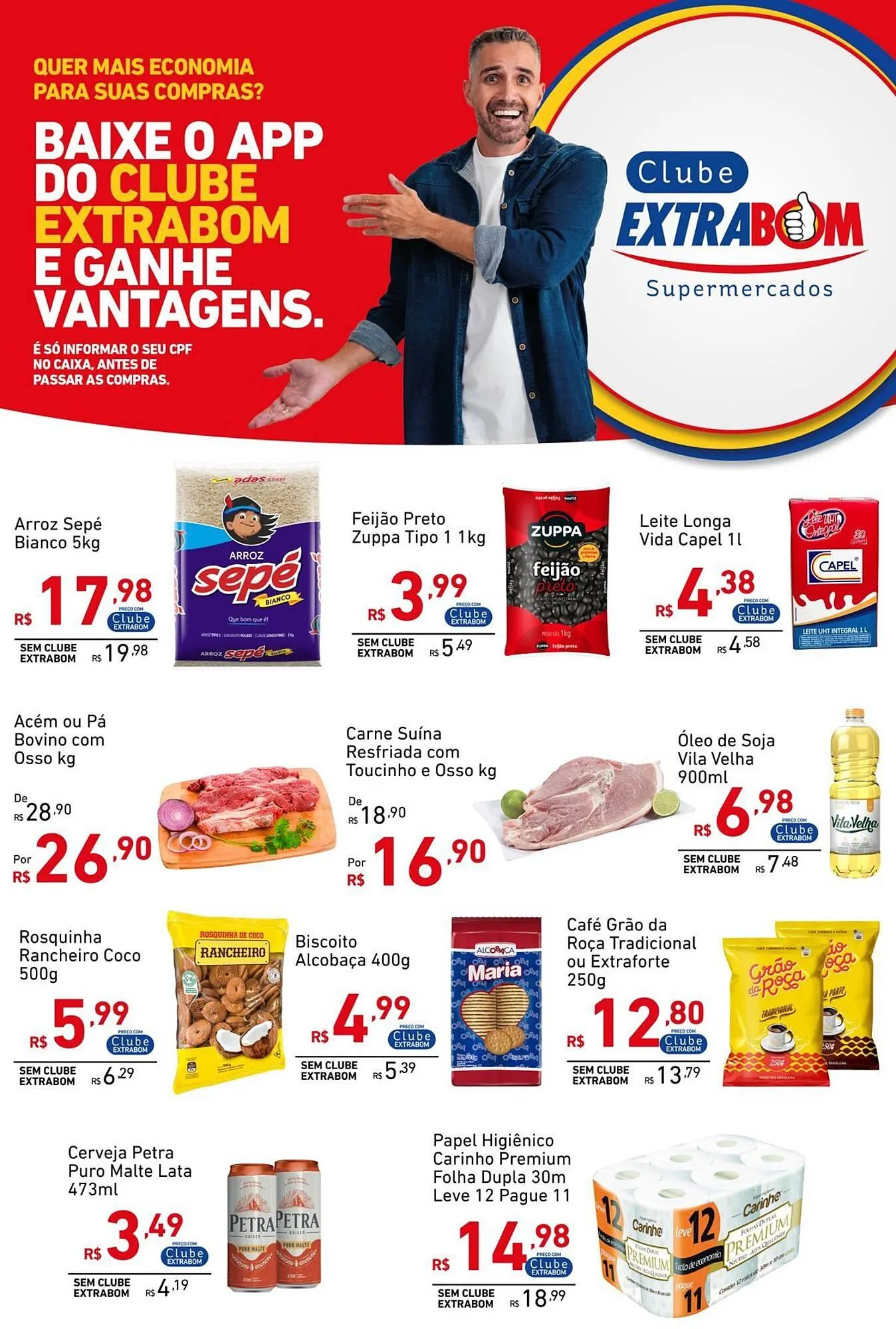 Encarte de Catálogo Extrabom Supermercados 30 de maio até 5 de junho 2025 - Pagina 1