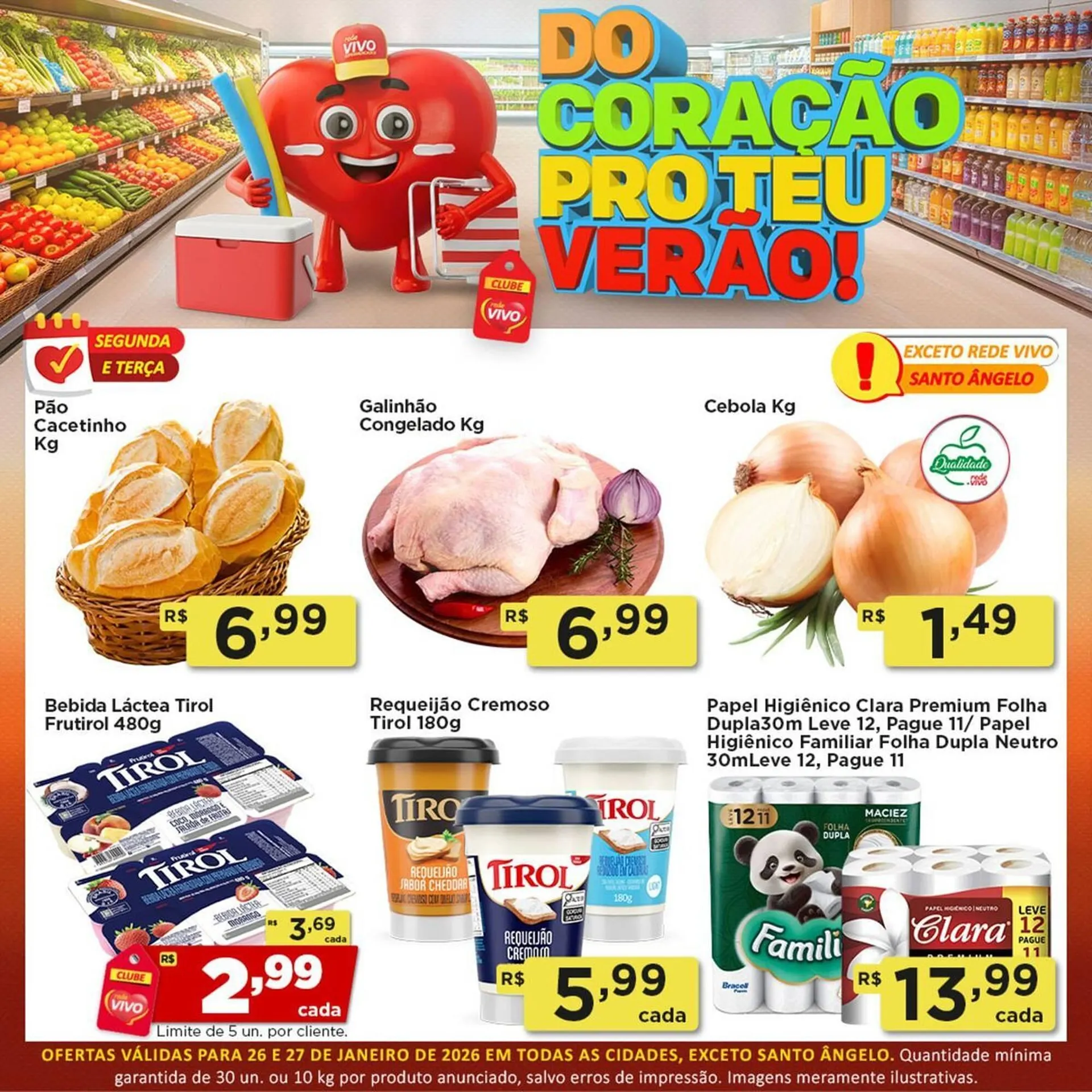 Encarte de Encarte Rede Vivo 26 de janeiro até 1 de fevereiro 2026 - Pagina 6