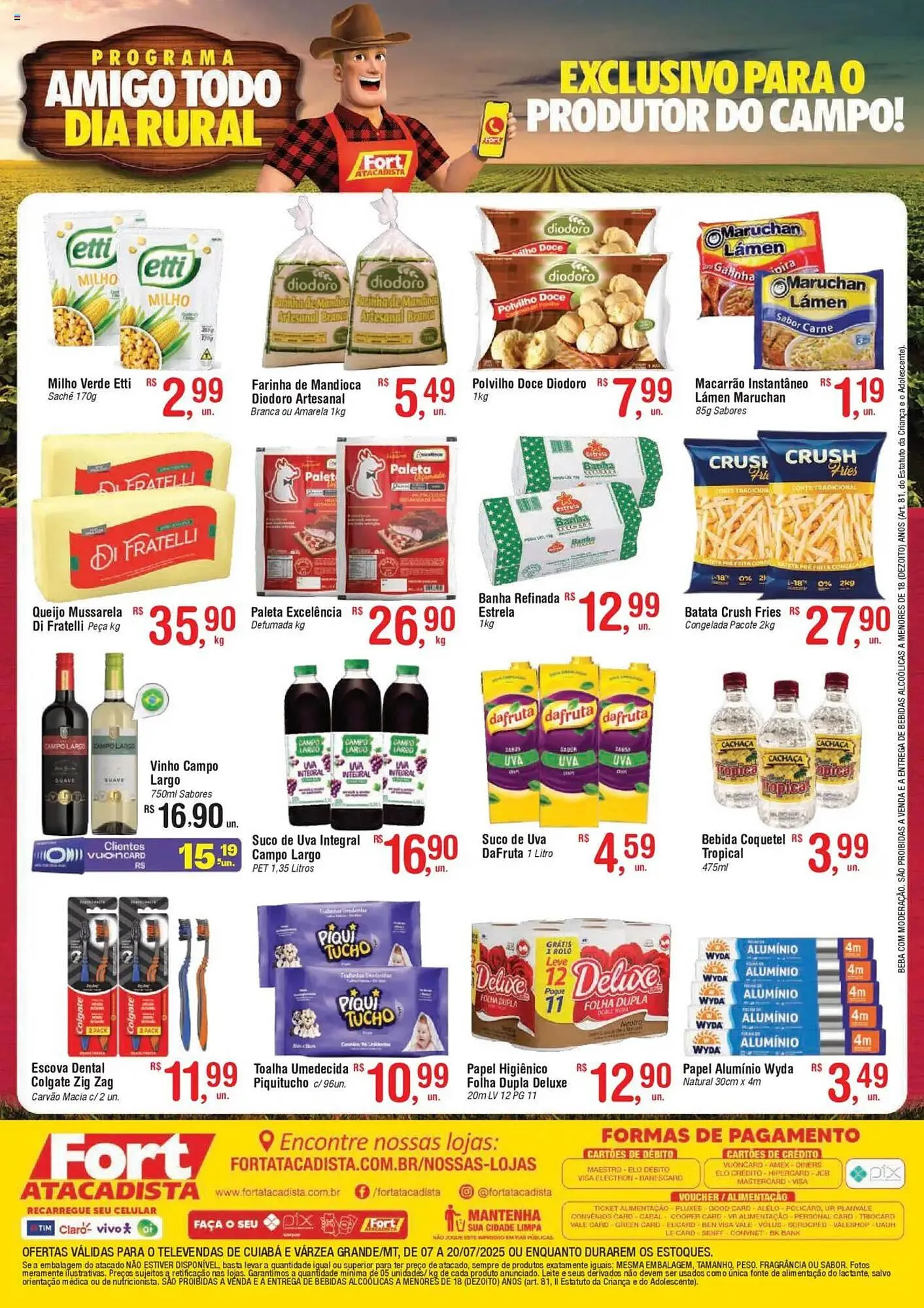 Encarte de Catálogo Fort Atacadista 7 de julho até 20 de julho 2025 - Pagina 2