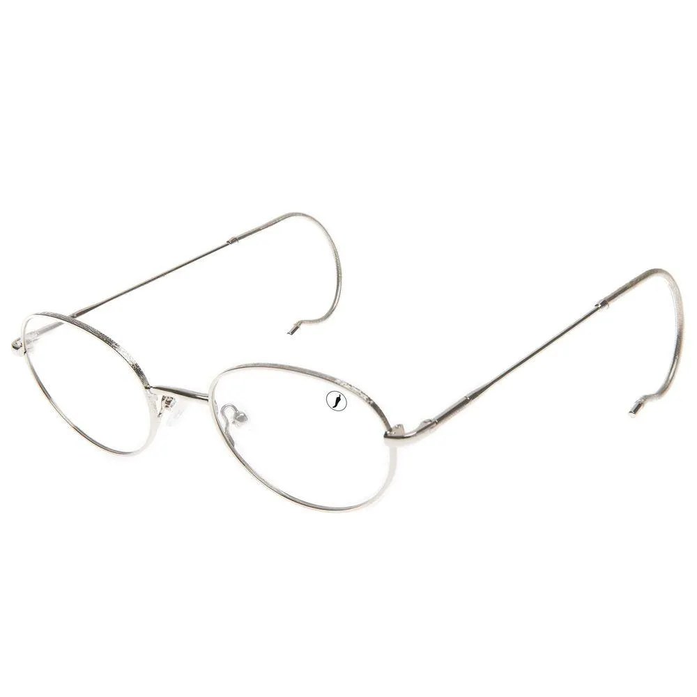 Armação Para Óculos de Grau Masculino Chilli Beans Redonda Vintage Metal Prata - LV.MT.0611.0707 M