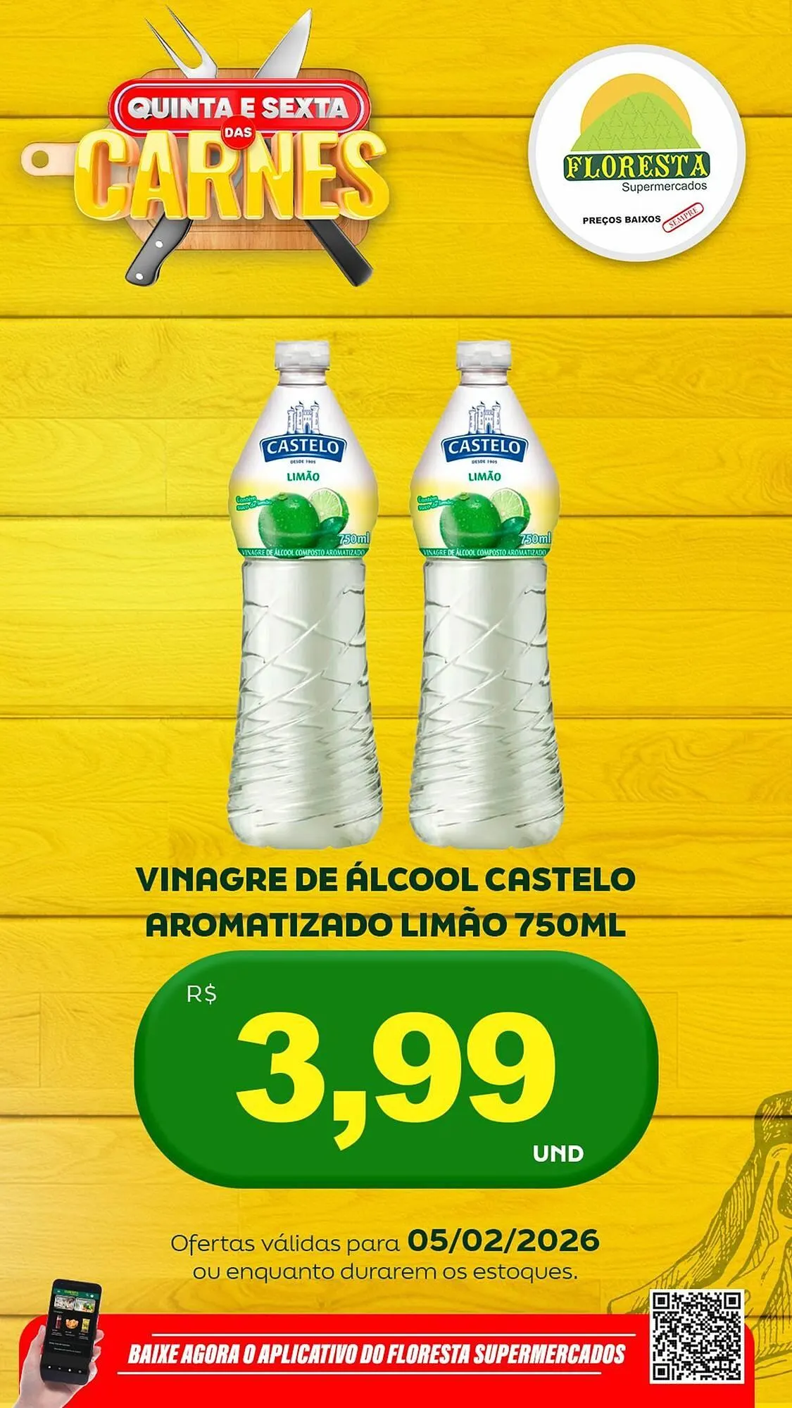 Encarte de Catálogo Floresta Supermercados 5 de fevereiro até 6 de fevereiro 2026 - Pagina 14