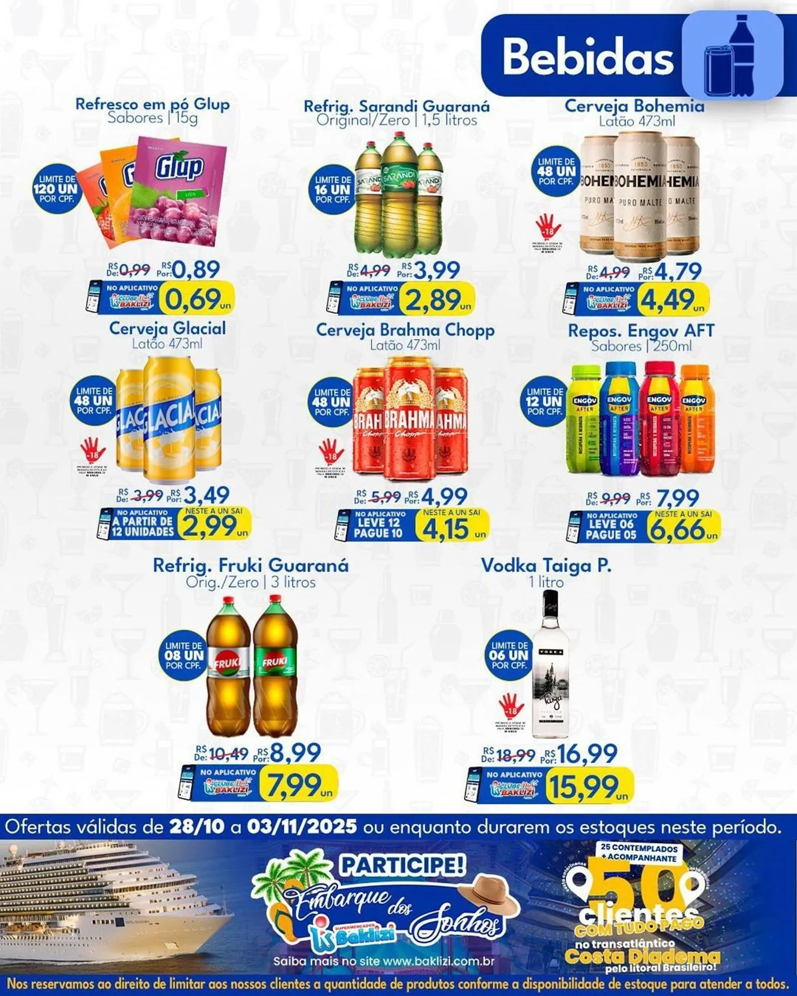 Encarte de Catálogo Supermercados Baklizi 29 de outubro até 4 de novembro 2025 - Pagina 2