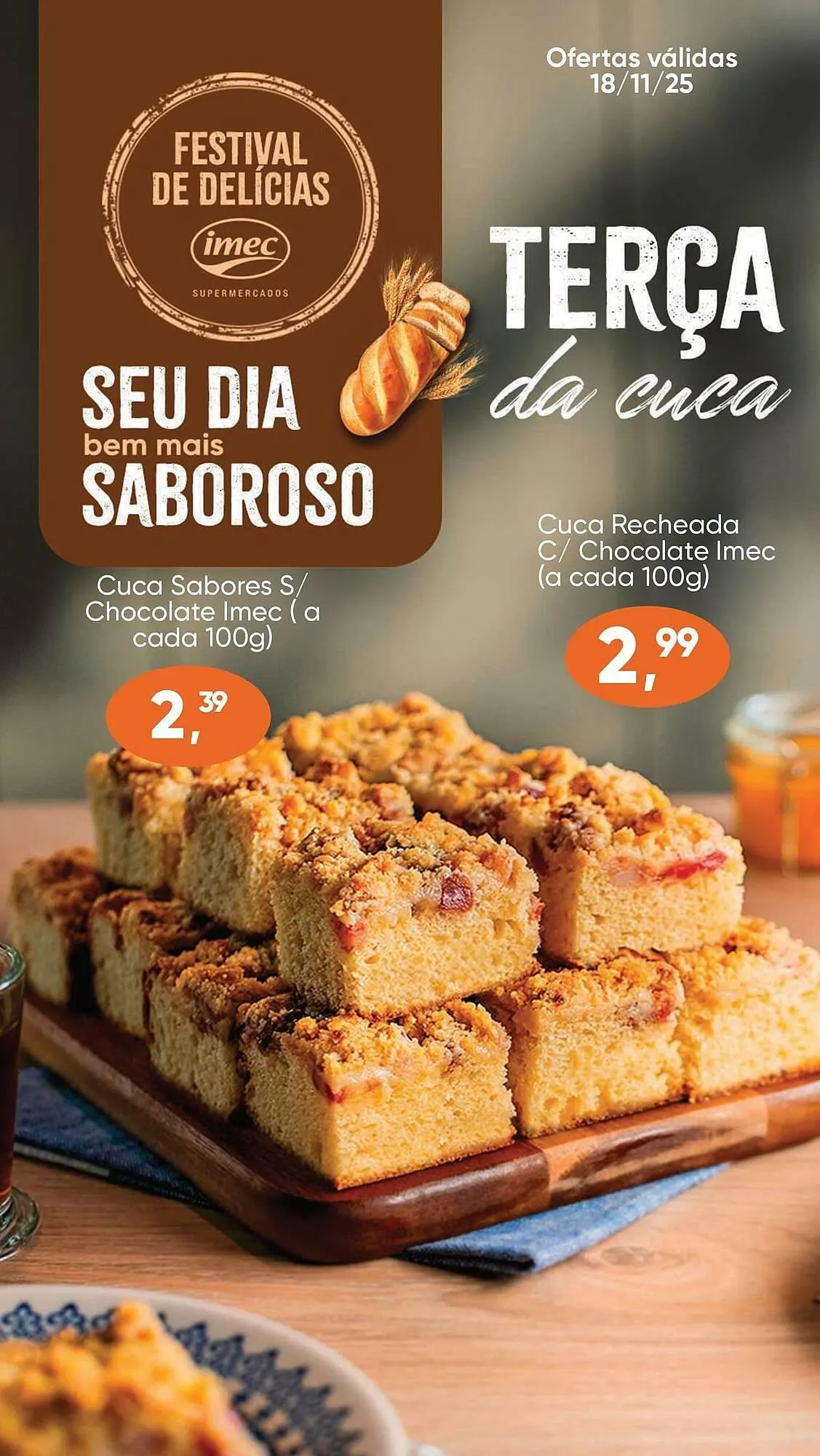 Encarte de Catálogo Imec Supermercados 18 de novembro até 25 de novembro 2025 - Pagina 1
